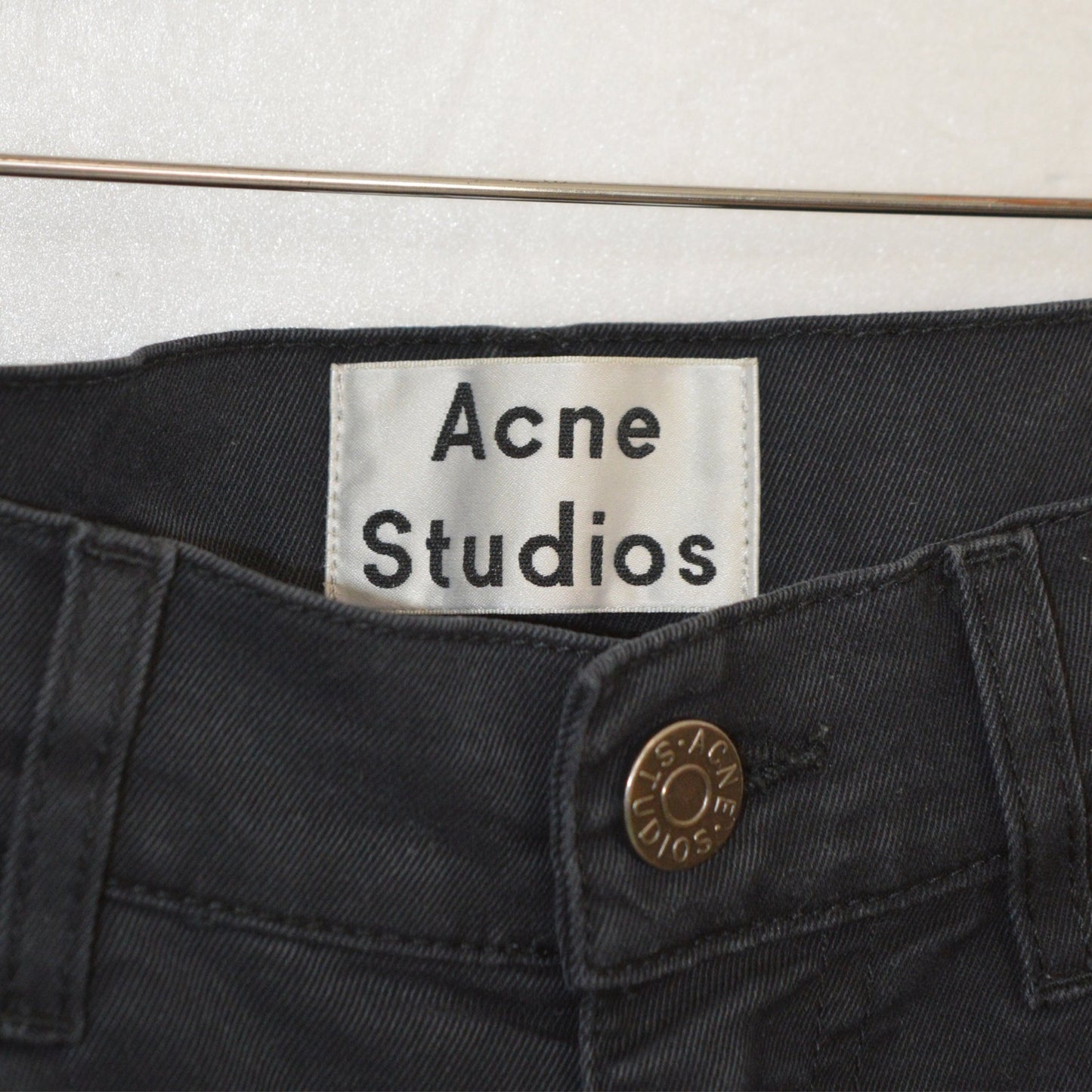 Acne Studios 'Ace ups black' дънки (32/34)