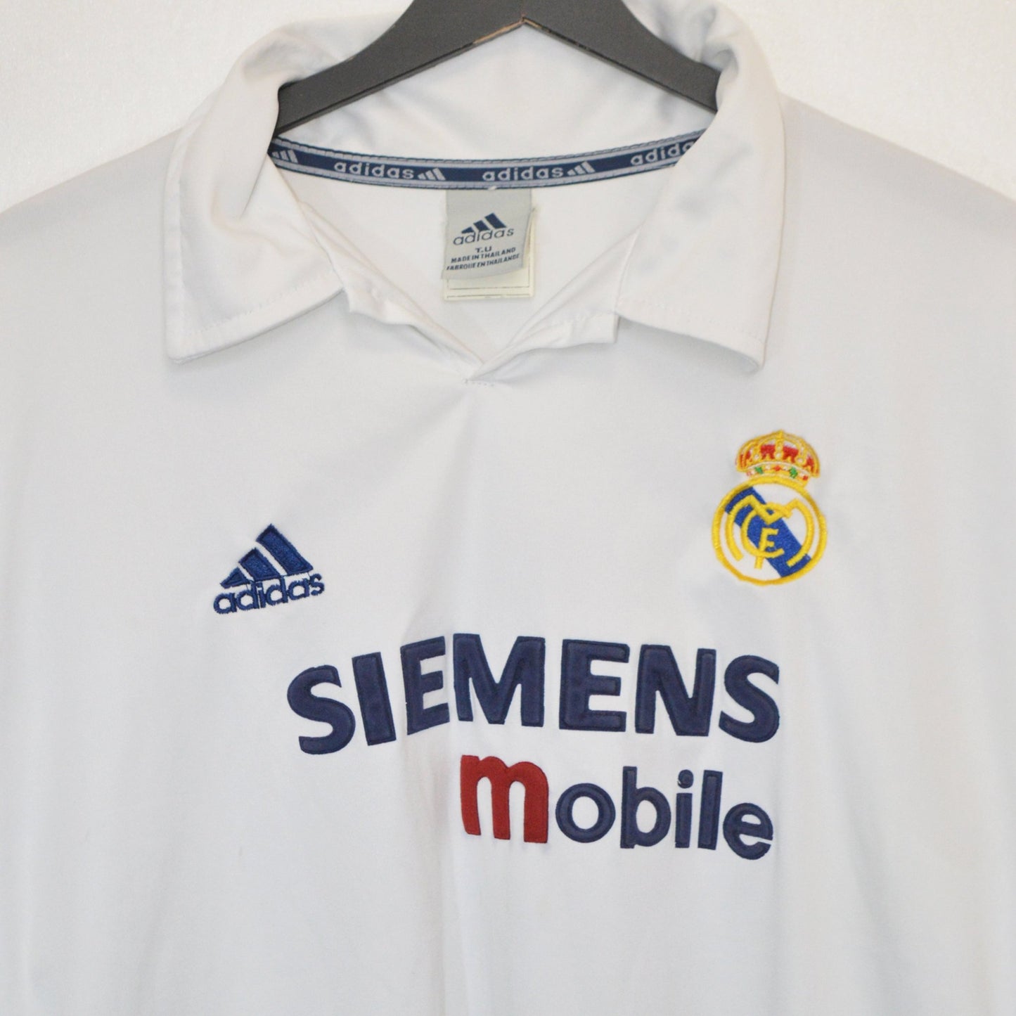 Adidas Real Madrid 2002 - 03 vintage Figo replica футболна тениска (L)
