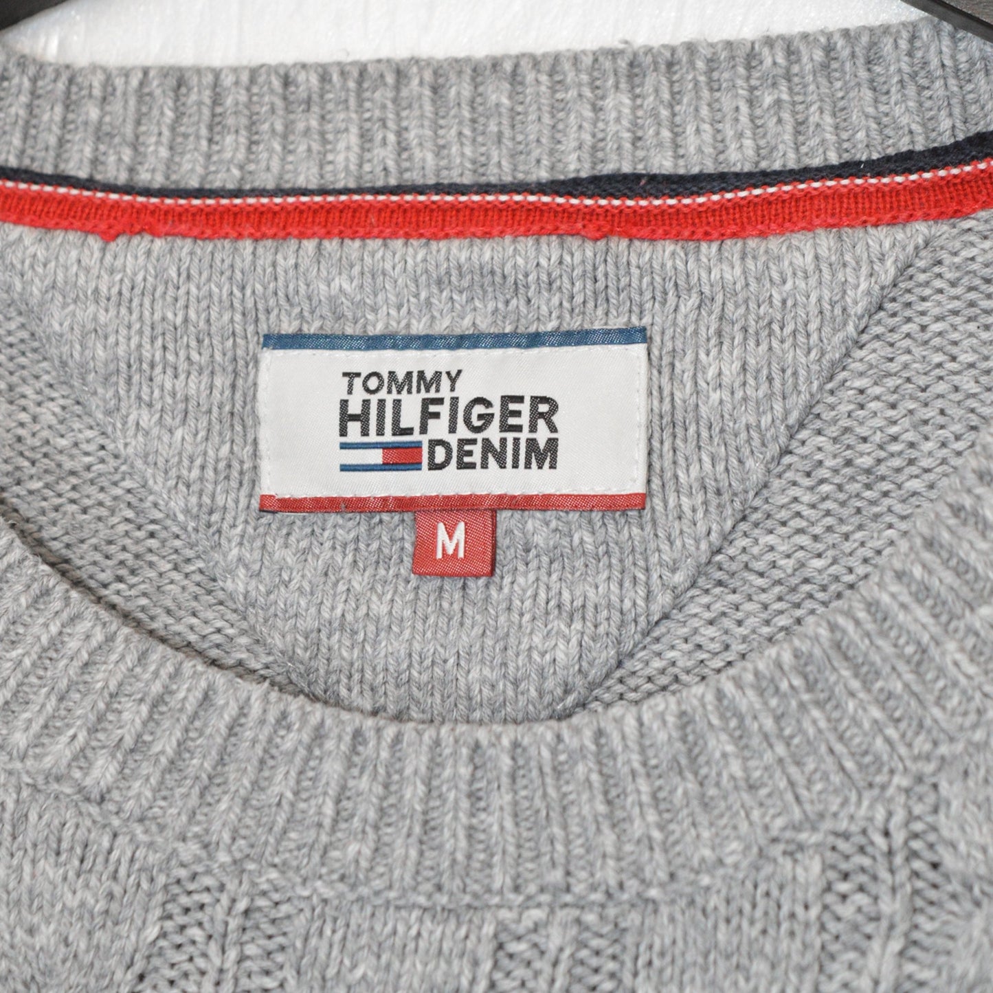 Tommy Hilfiger cable knit пуловер (M)