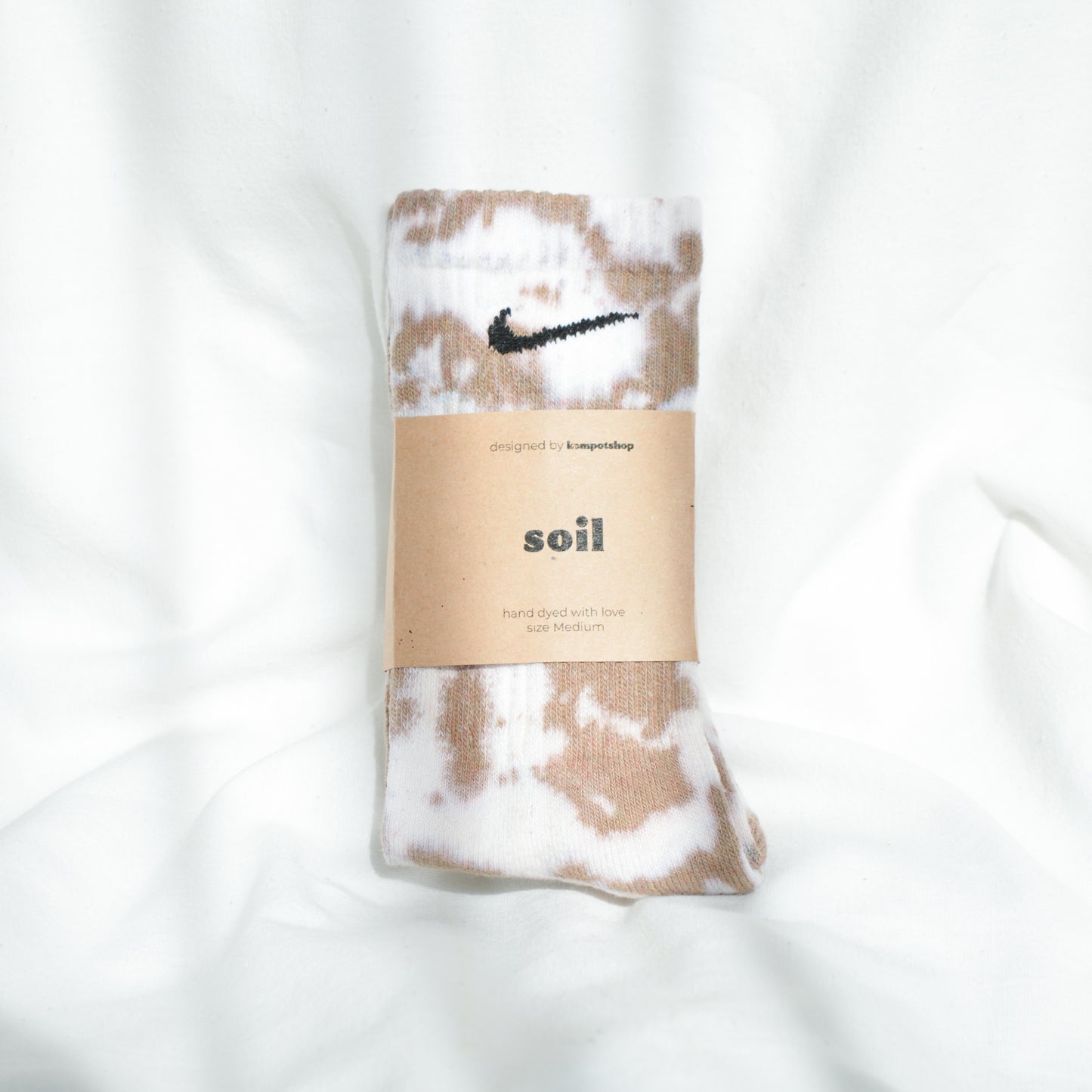 NIKE EARTH TONES TIE DYE ЧОРАПИ (2 чифта)