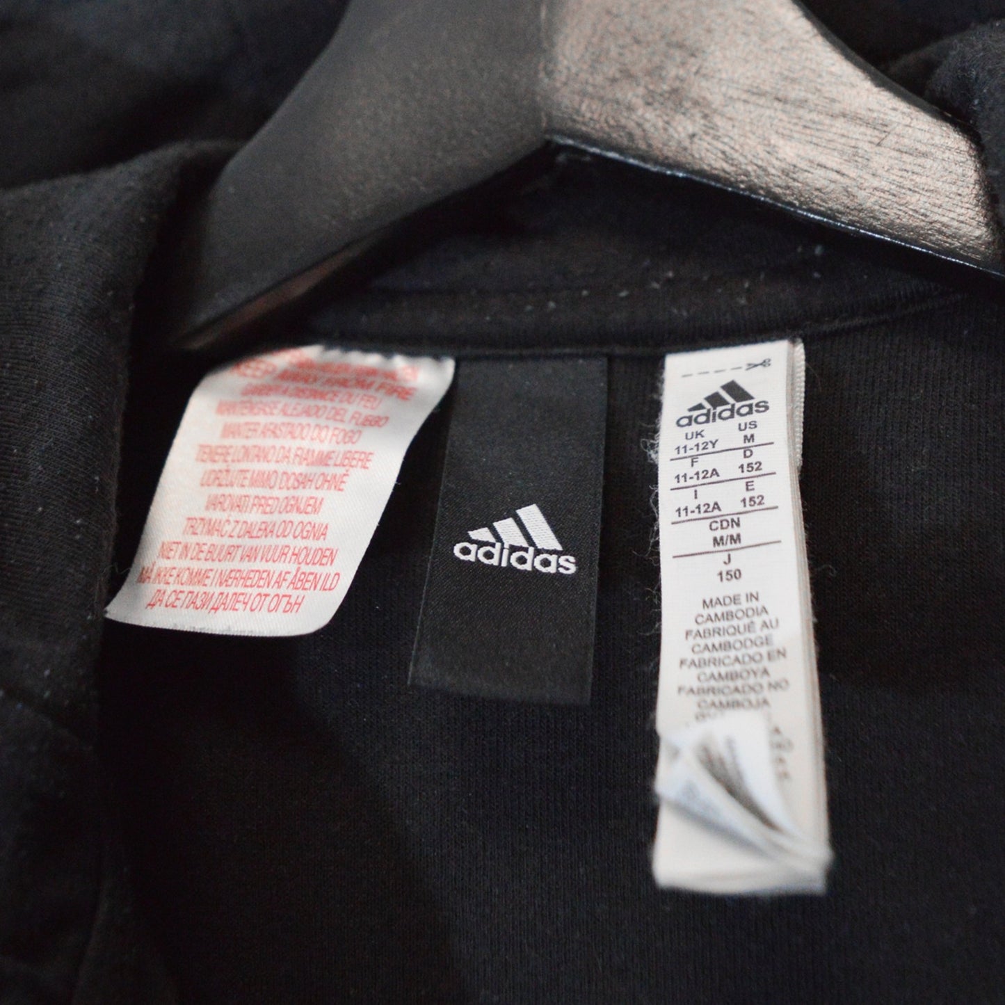 Adidas ZNE суичър с цип (М)