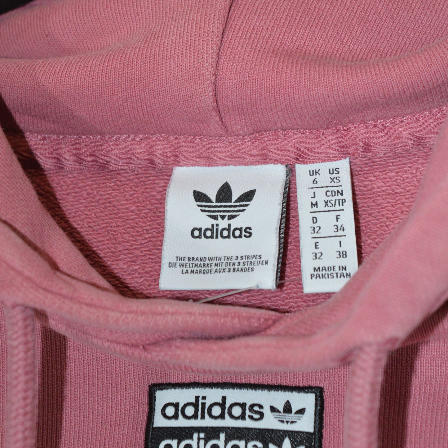 Adidas Originals cropped суичър (S)