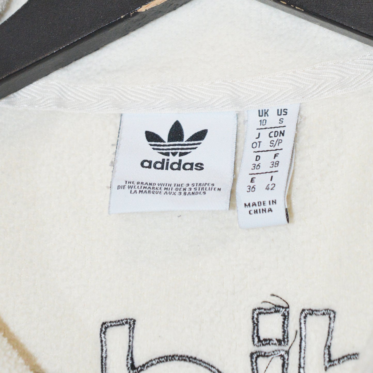 Adidas Originals cropped полар (S)