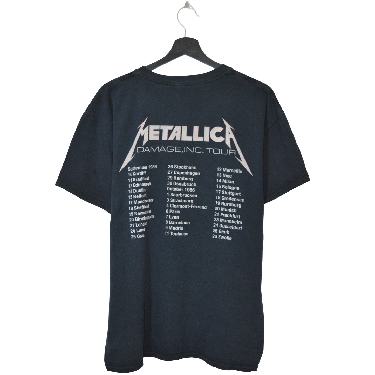 Metallica 2007 vintage тениска (XL)