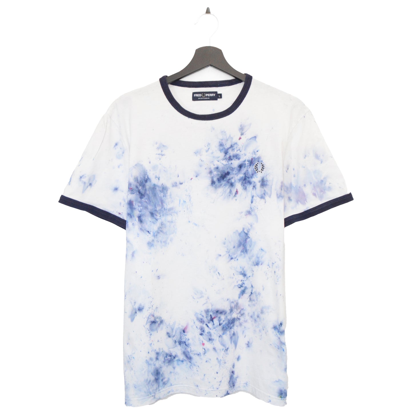 FRED PERRY TIE DYE ТЕНИСКА (L)