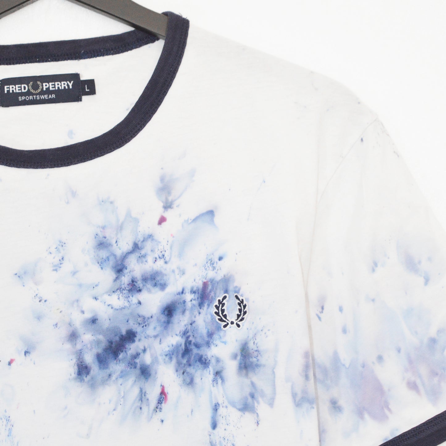 FRED PERRY TIE DYE ТЕНИСКА (L)