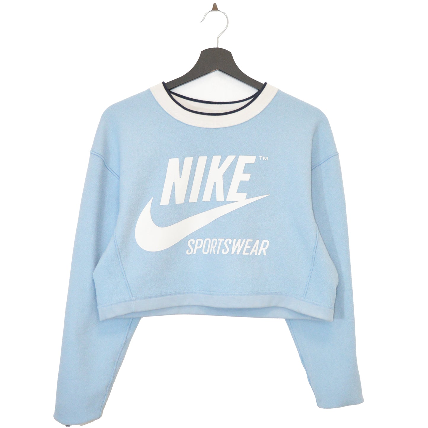 NIKE CROPPED ДВУЛИЦЕВО ГОРНИЩЕ/ ПОЛАР (S)