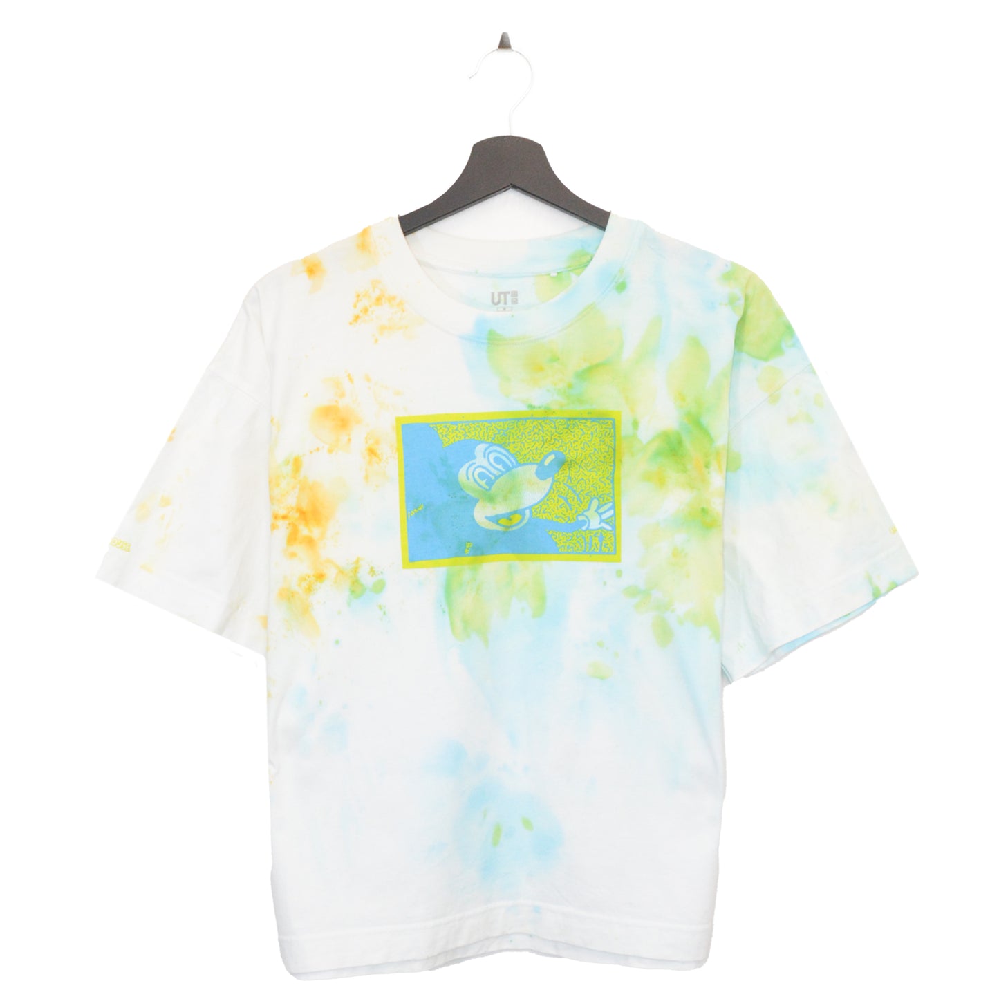 UNIQLO KEITH HARRING DISNEY TIE DYE ТЕНИСКА (M)