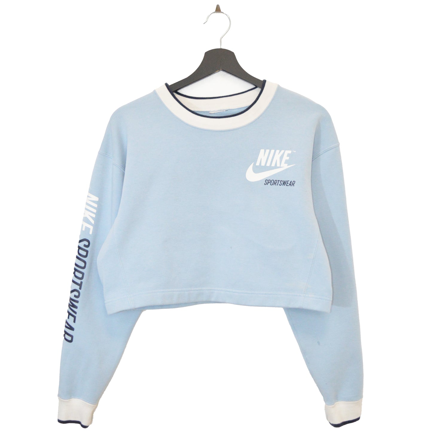 NIKE CROPPED ДВУЛИЦЕВО ГОРНИЩЕ/ ПОЛАР (S)