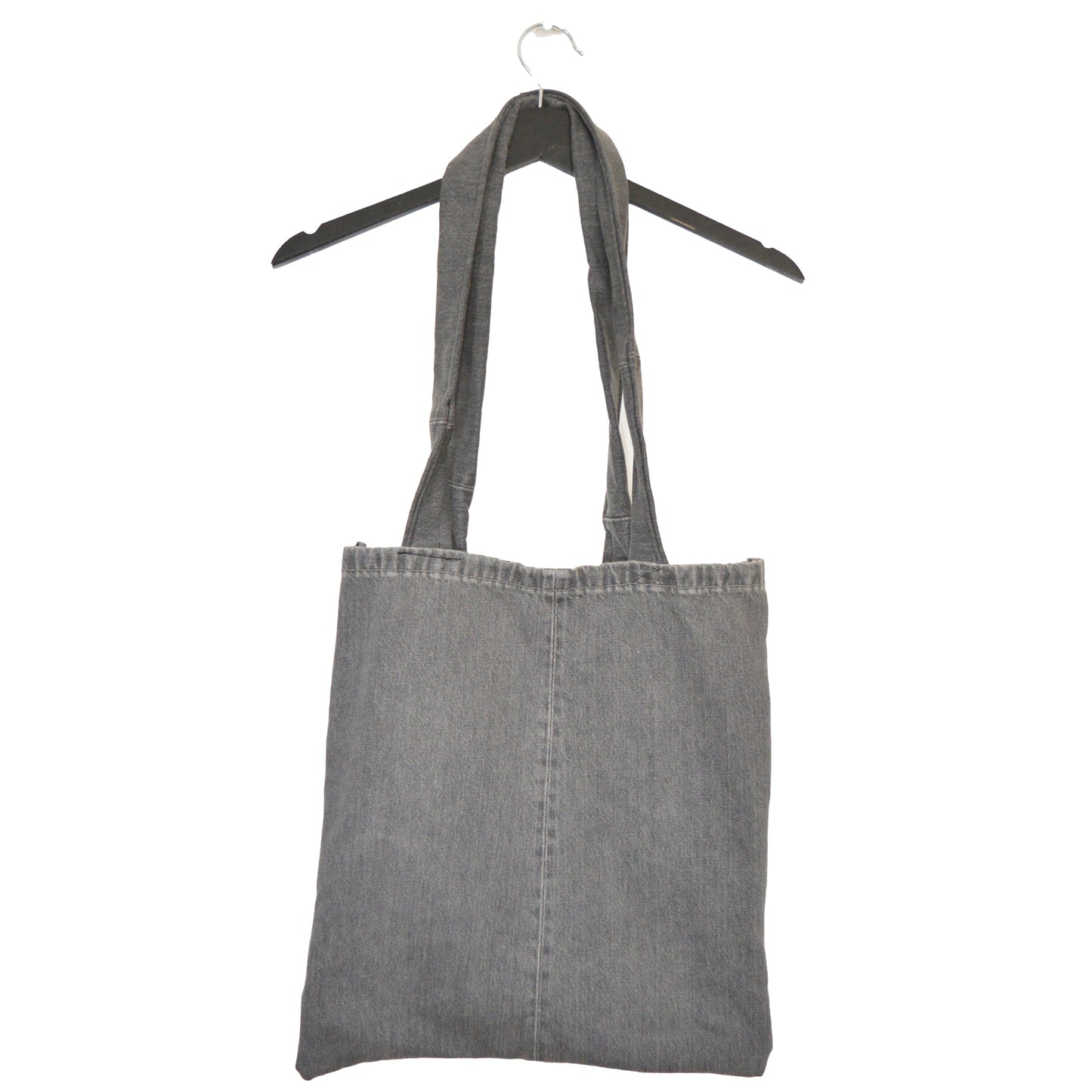 DENIM FLAMES REWORKED TOTE BAG