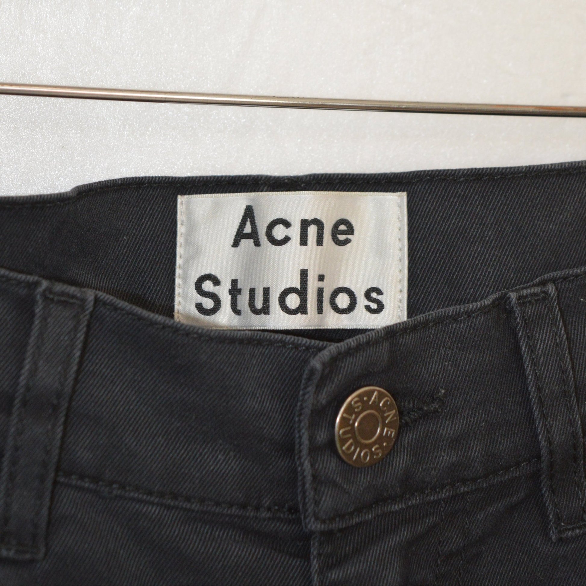 Acne Studios 'Ace ups black' дънки (32/34)
