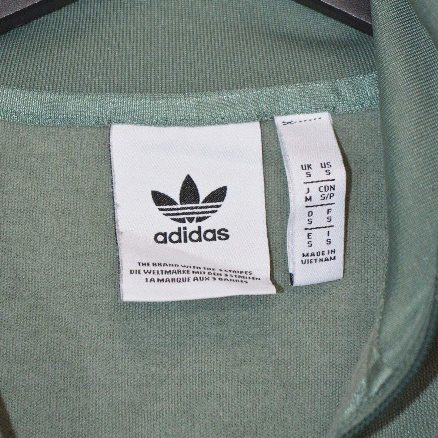 Adidas Originals суичър с цип (S)