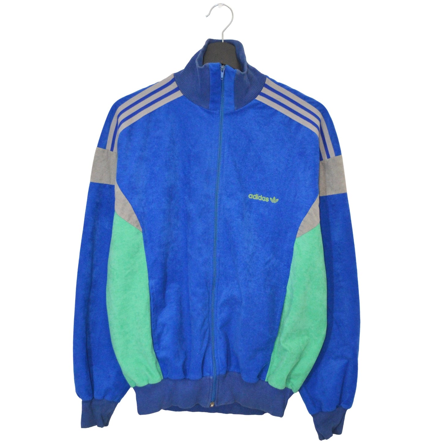 Adidas Originals vintage 80s суичър с цип (S)