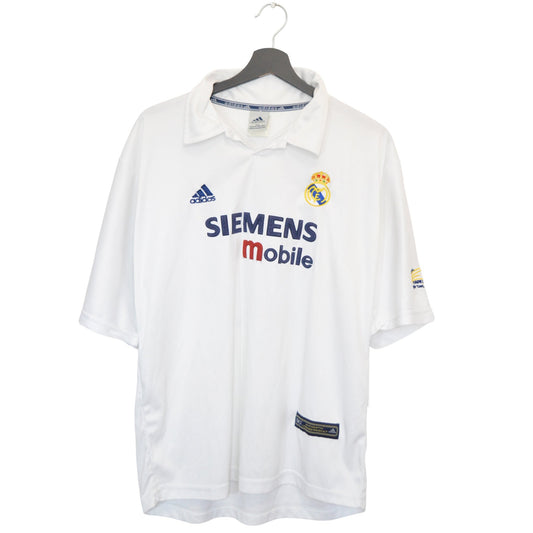 Adidas Real Madrid 2002 - 03 vintage Figo replica футболна тениска (L)