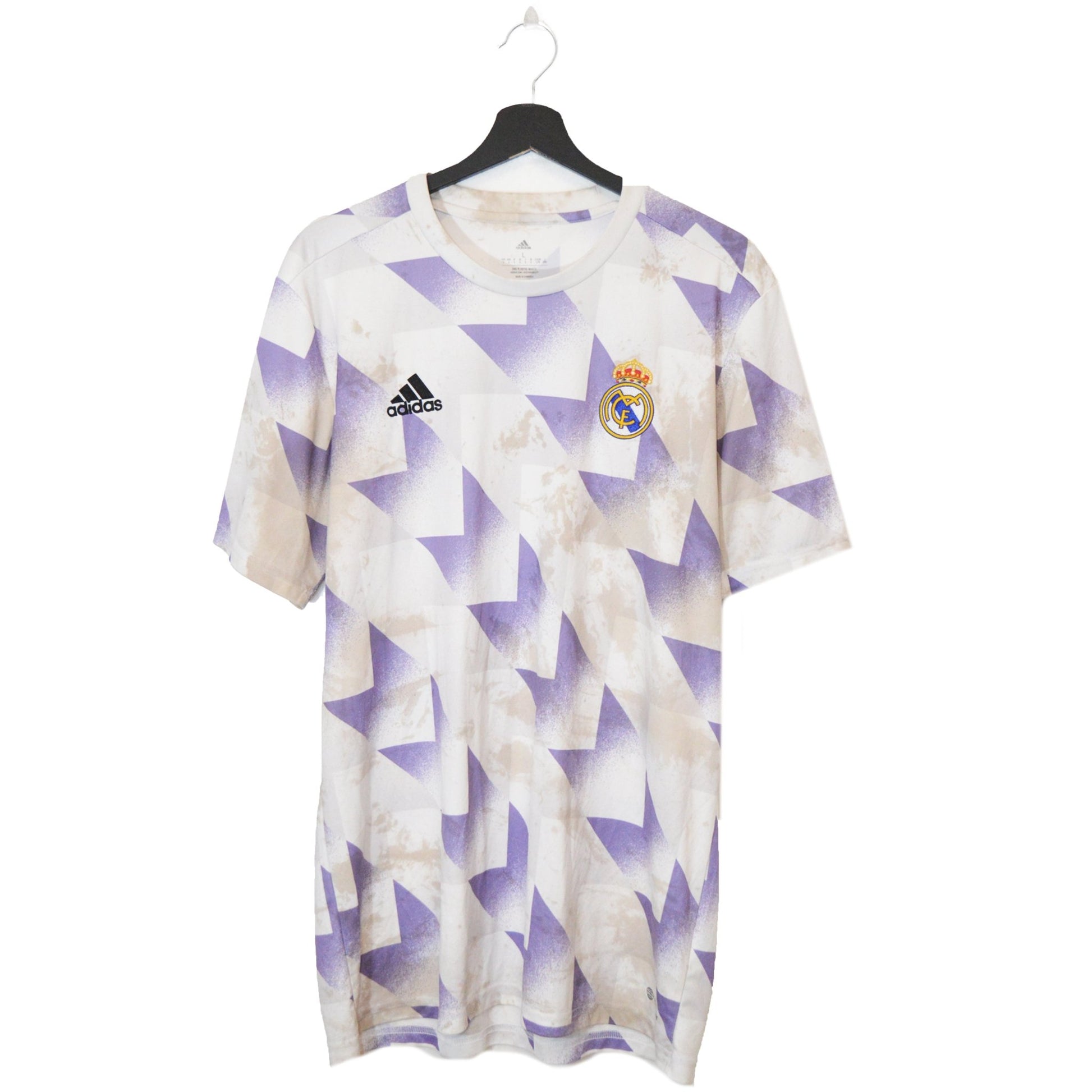 Adidas Real Madrid тренировъчна футболна тениска (L)