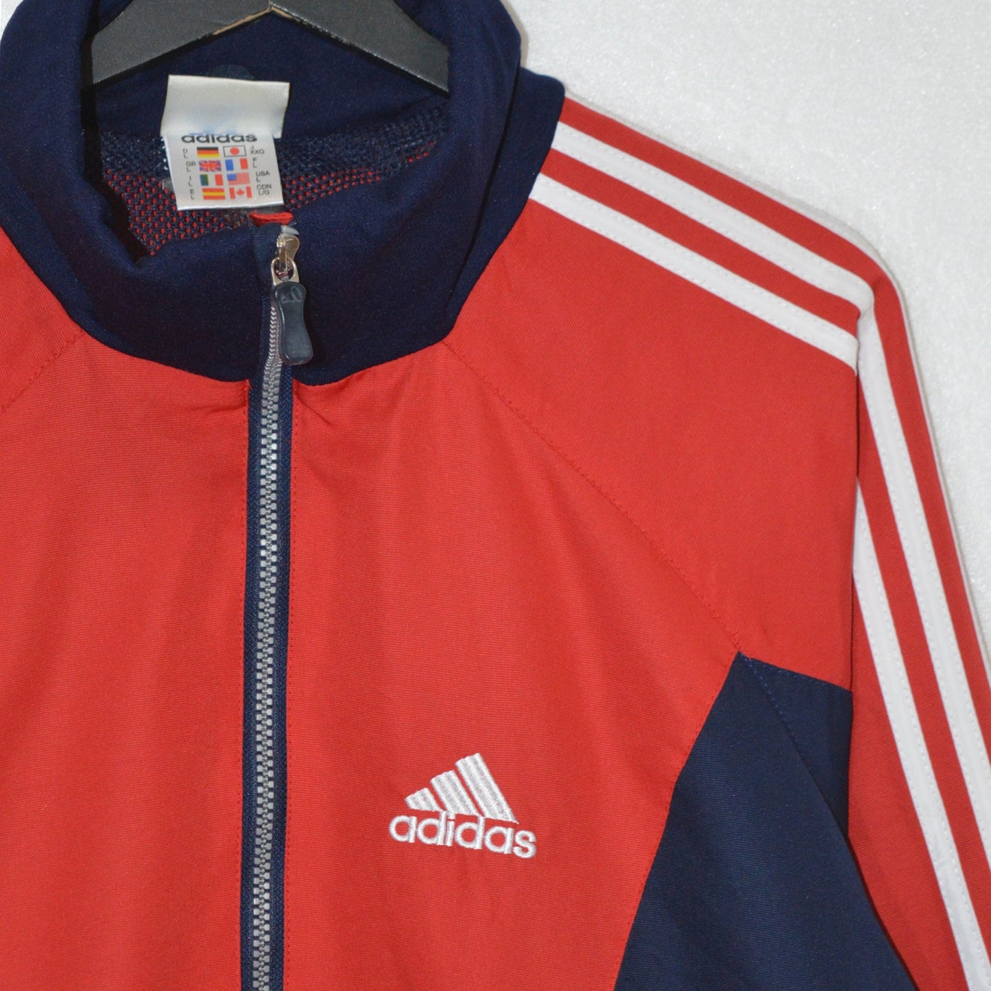 Adidas vintage яке с цип (L)