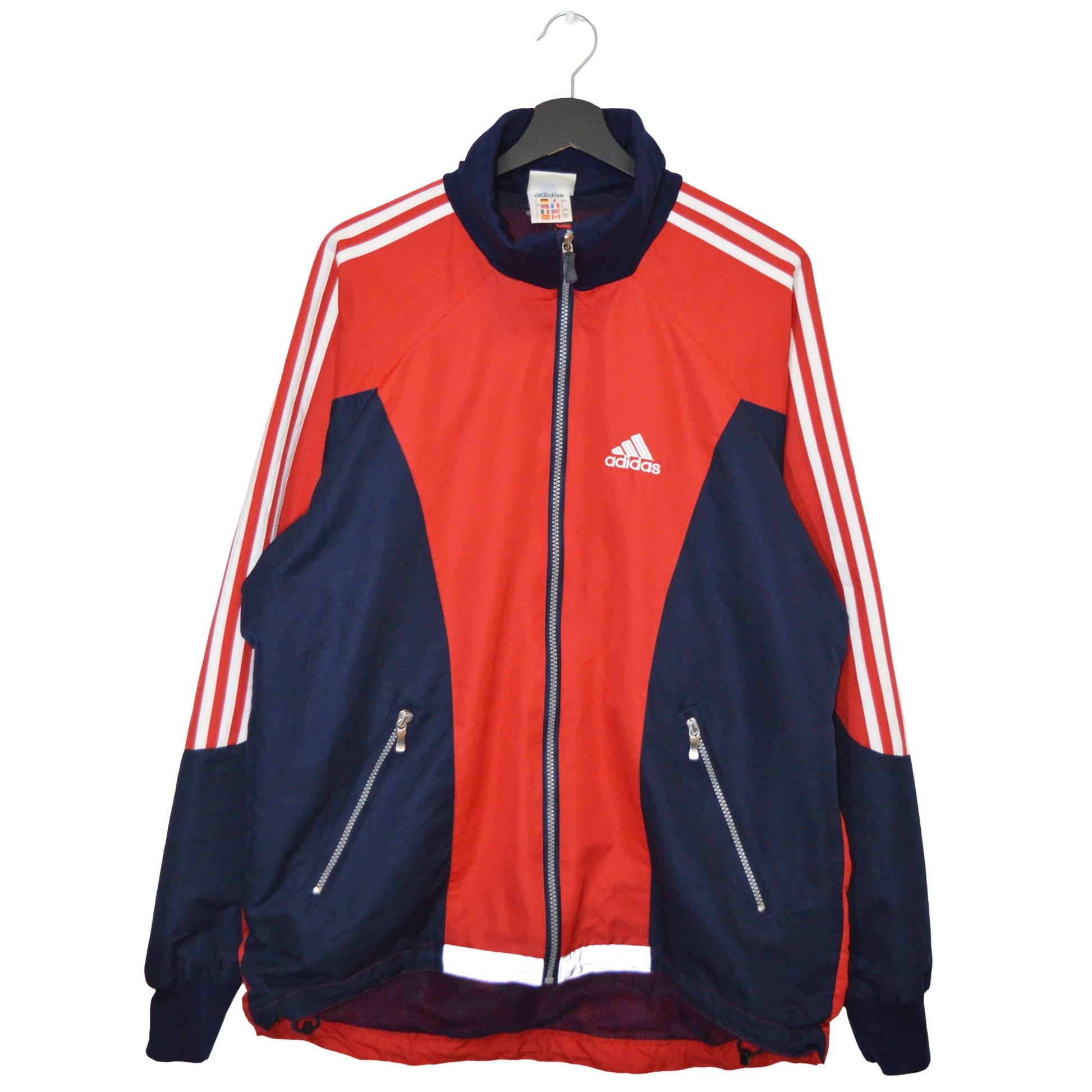 Adidas vintage яке с цип (L)