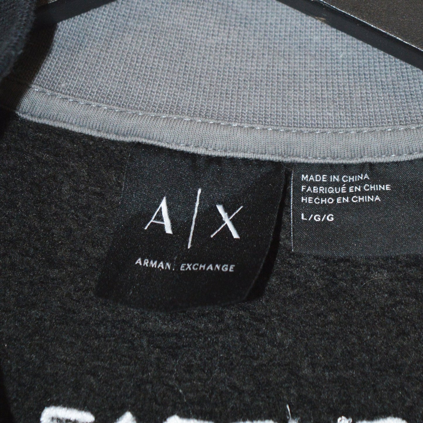 Armani Exchange суичър с цип (L)
