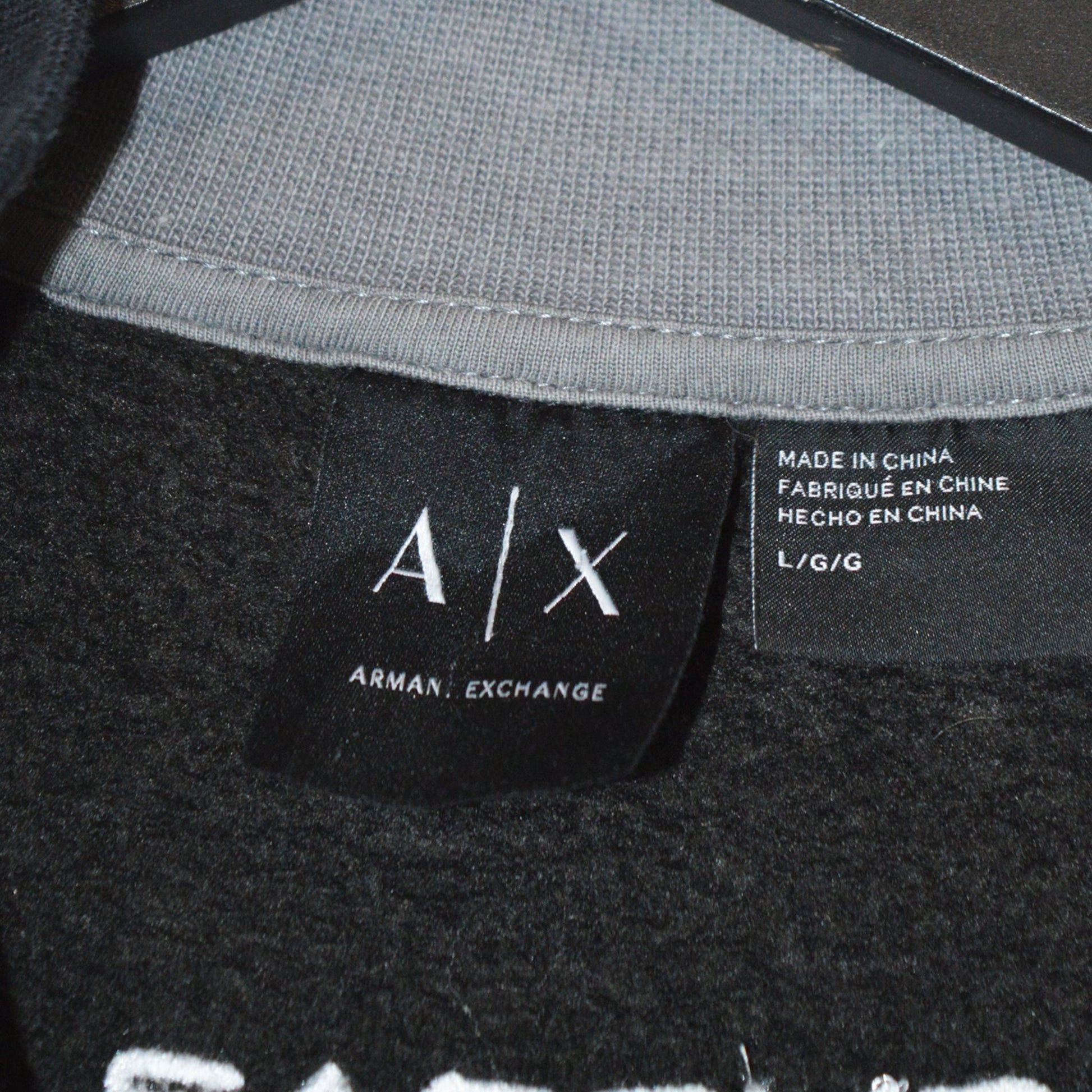 Armani Exchange суичър с цип (L)