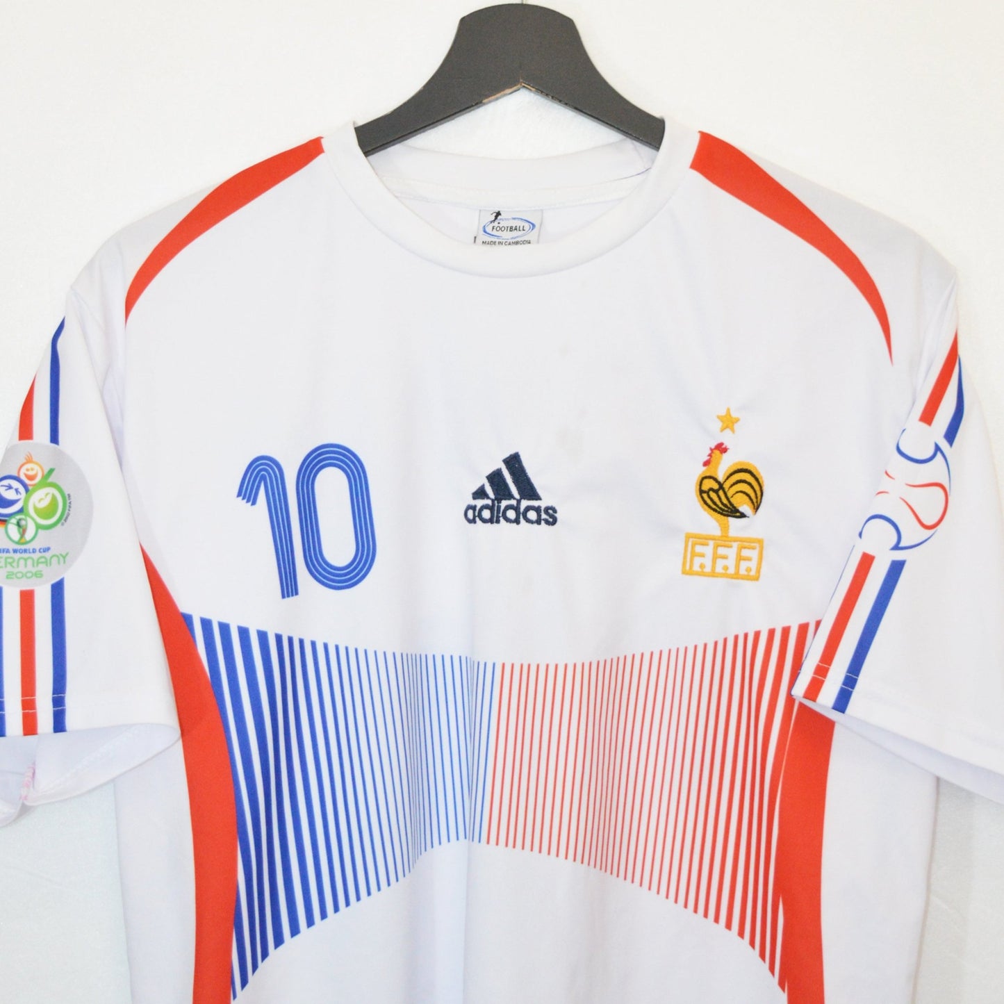 France Zidane 2006 World Cup replica футболна тениска (L)
