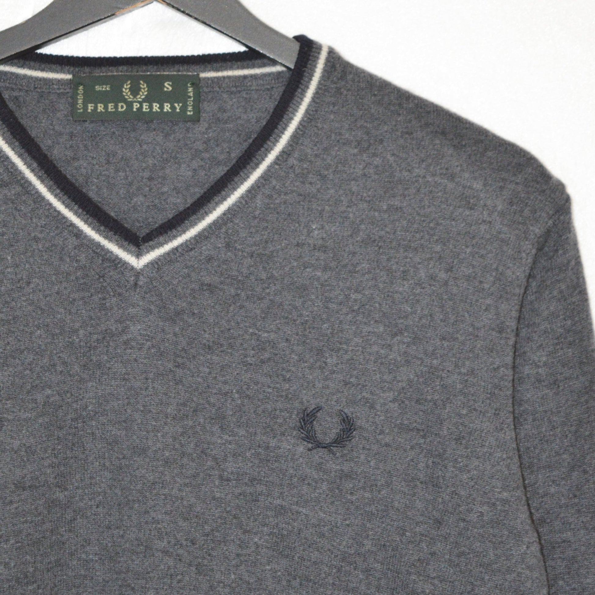 Fred Perry vintage пуловер (S)