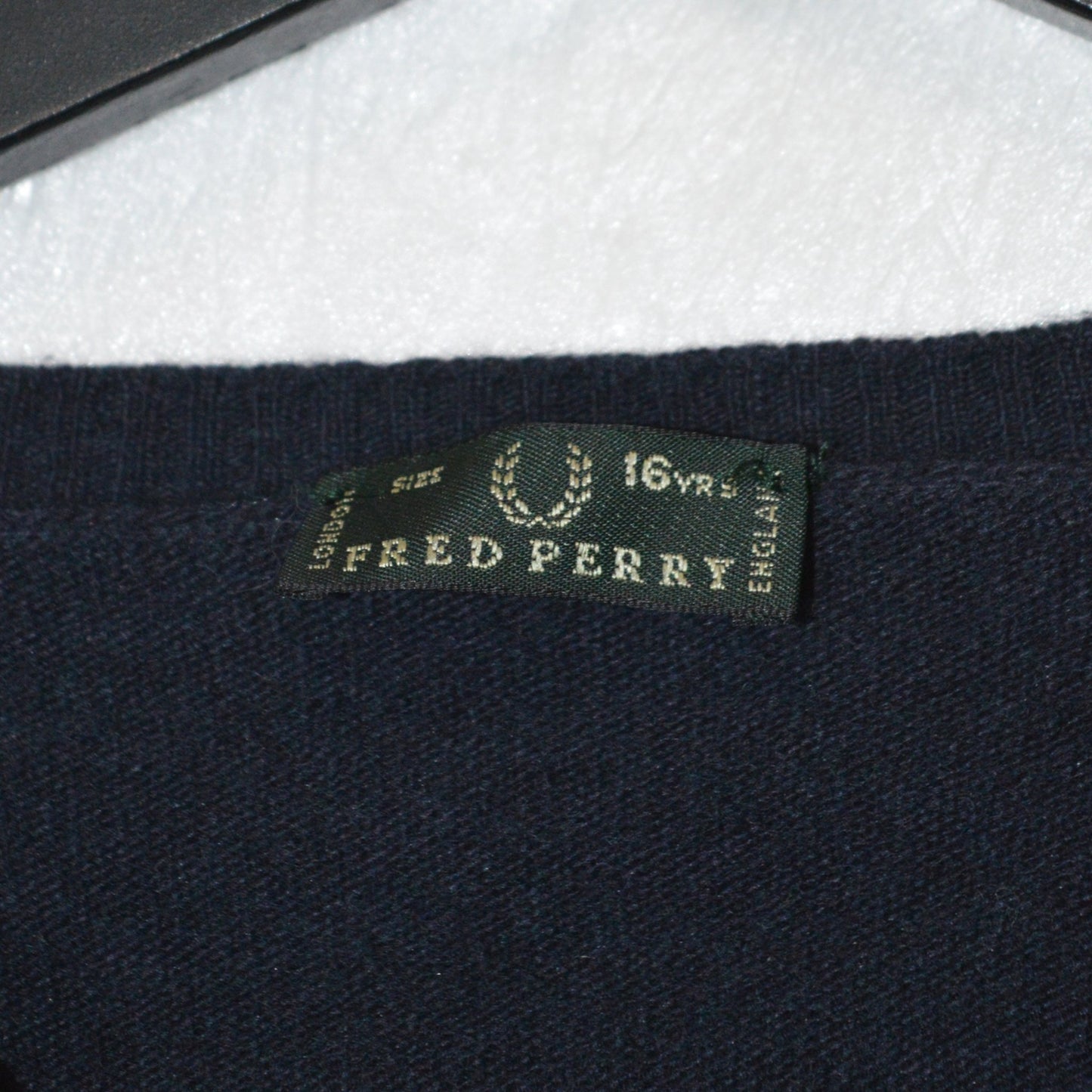 Fred Perry vintage пуловер (S)
