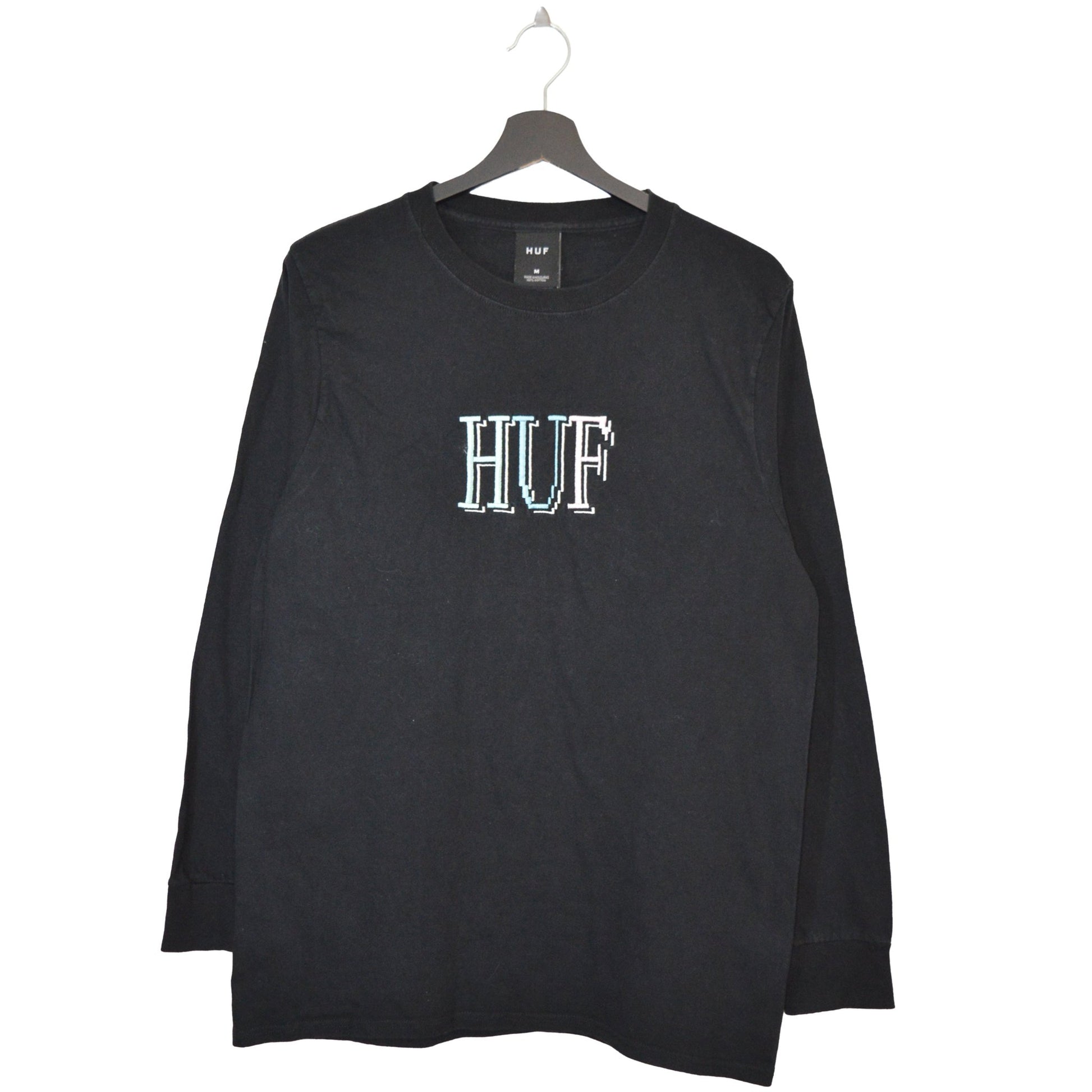HUF embroidered logo тънка блуза (M)