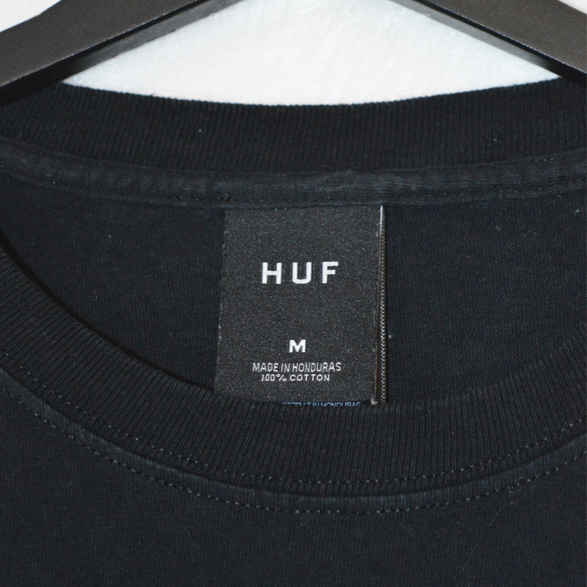 HUF embroidered logo тънка блуза (M)