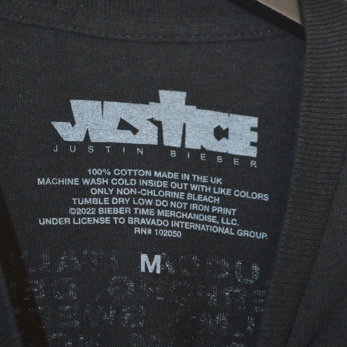 Justice Tour Justin Bieber тениска (М)