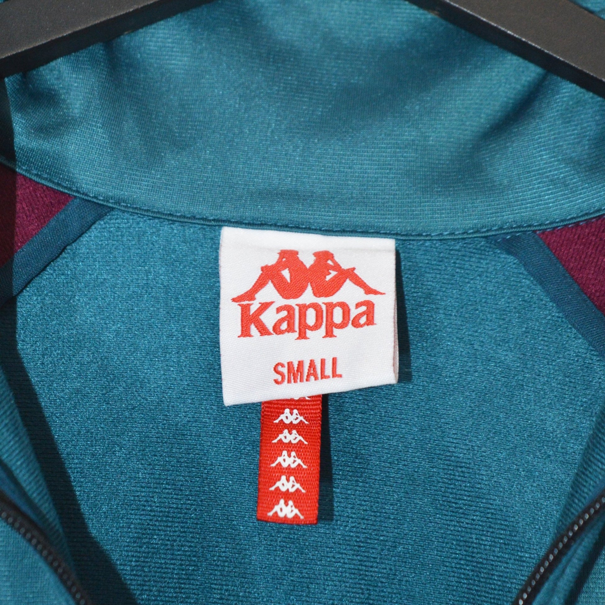 Kappa retro суичър с цип (S)