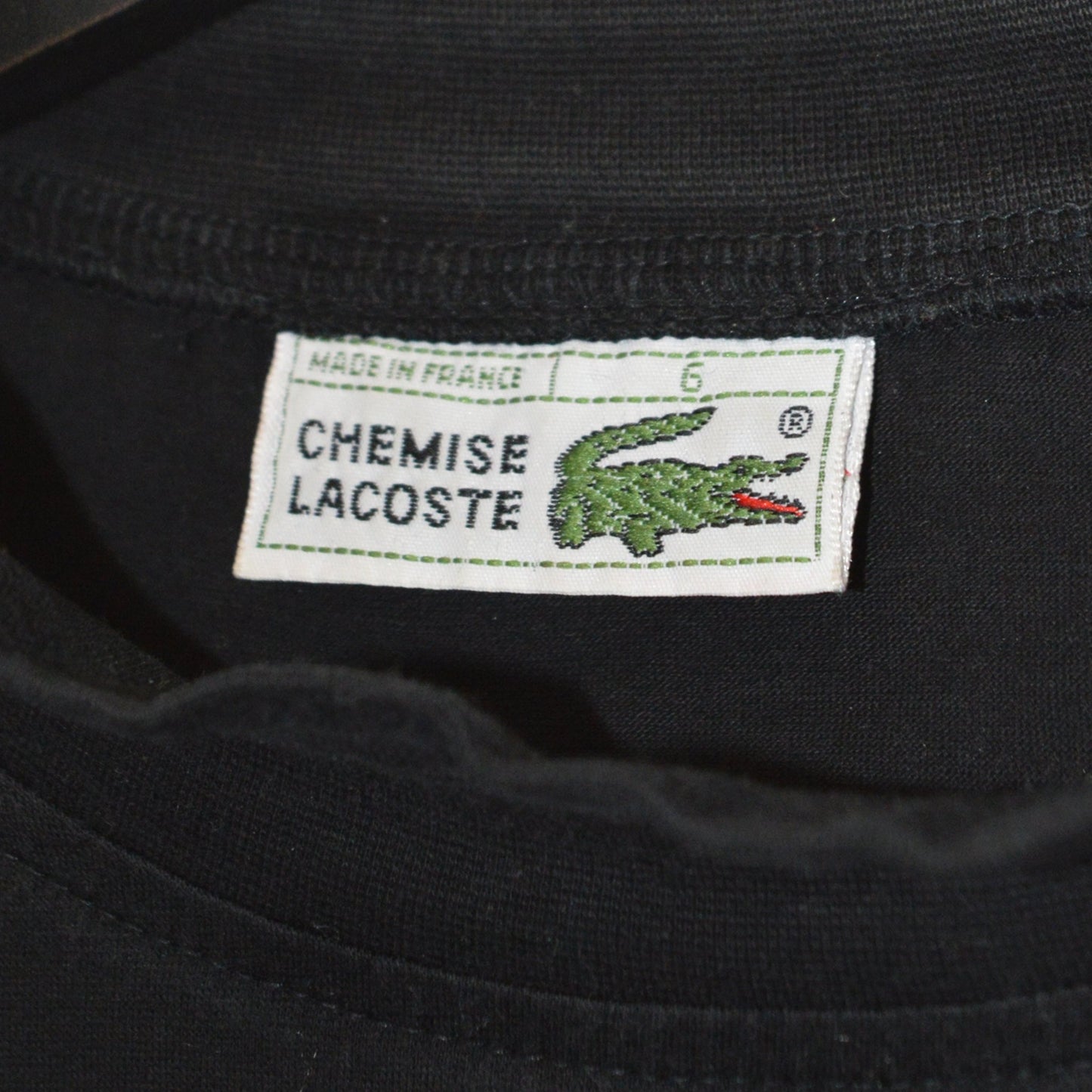 Lacoste vintage turtleneck тънка блуза (L)