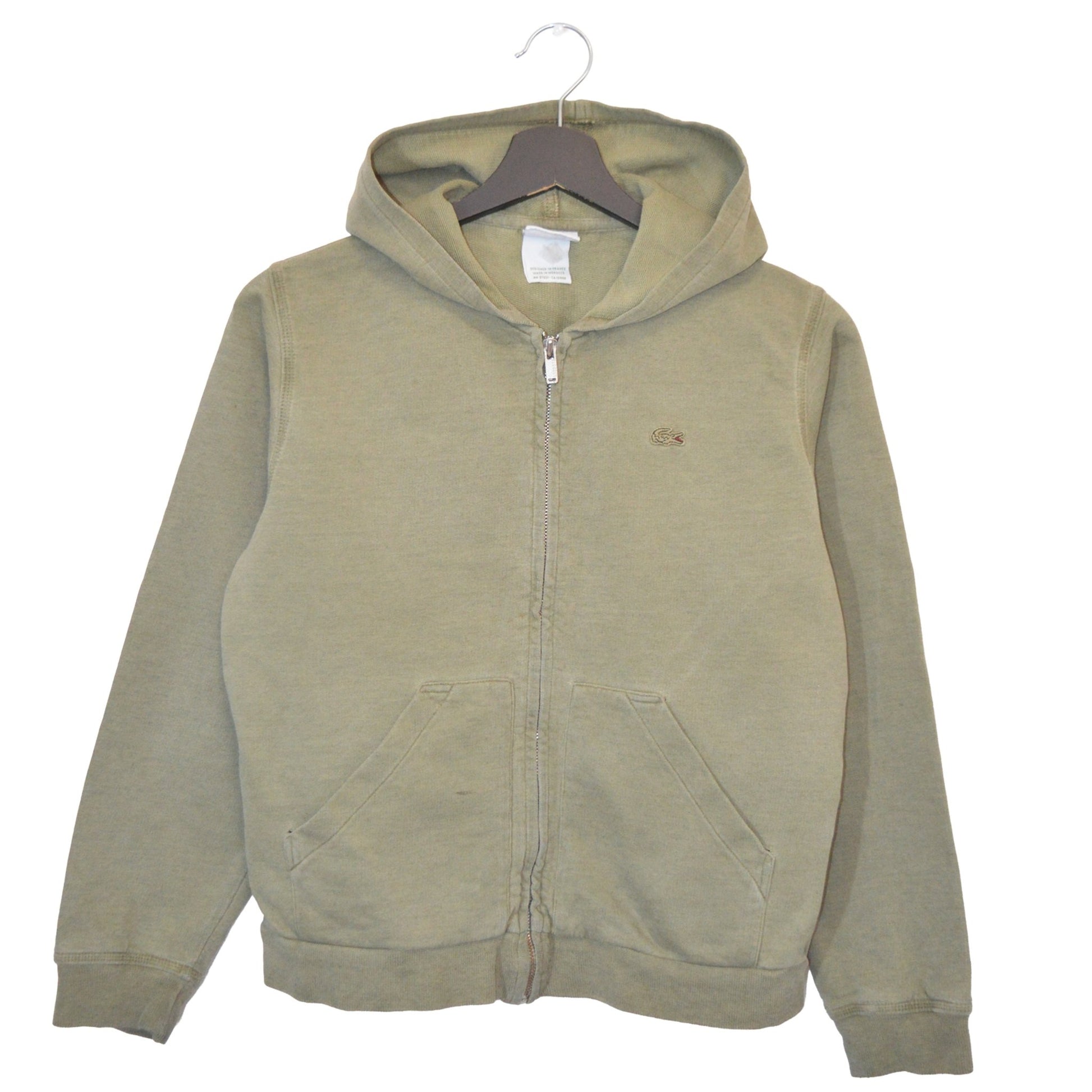 Lacoste washed out суичър с цип (XS)
