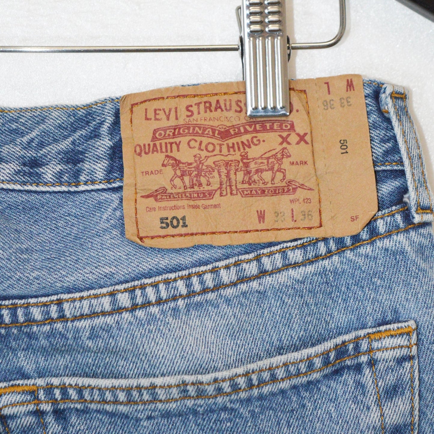 Levis 501 дънки (33/36)