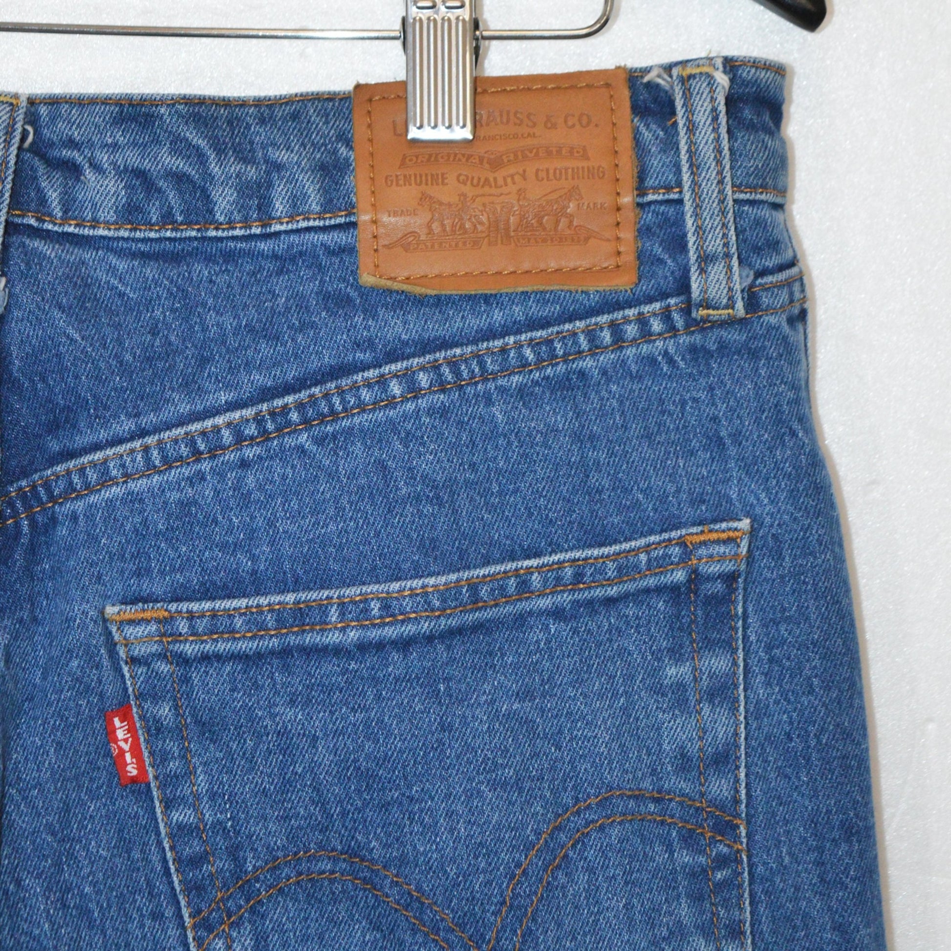 Levis 'Ribcage straight' дънки (30)