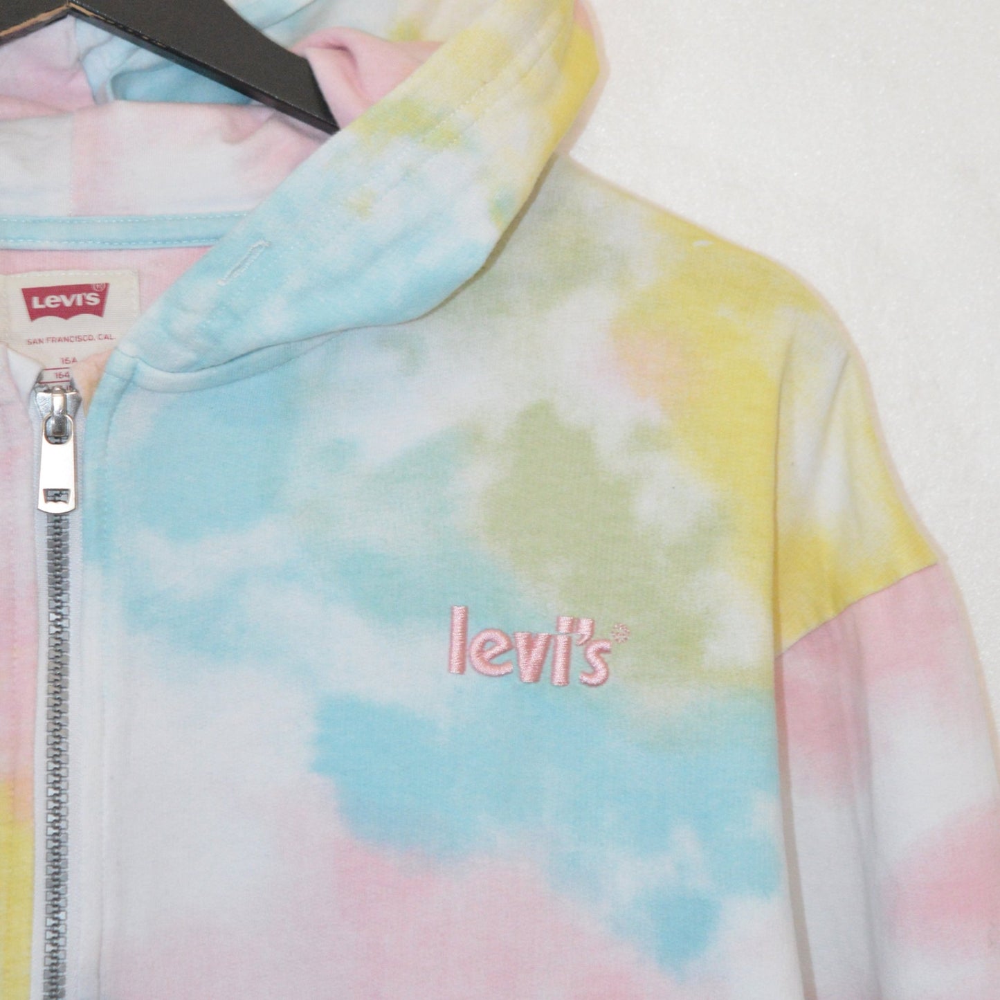 Levis tie dye суичър с цип (M)