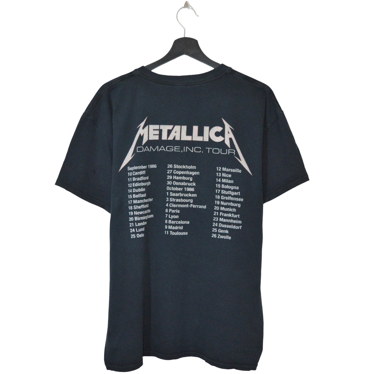 Metallica 2007 vintage тениска (XL)