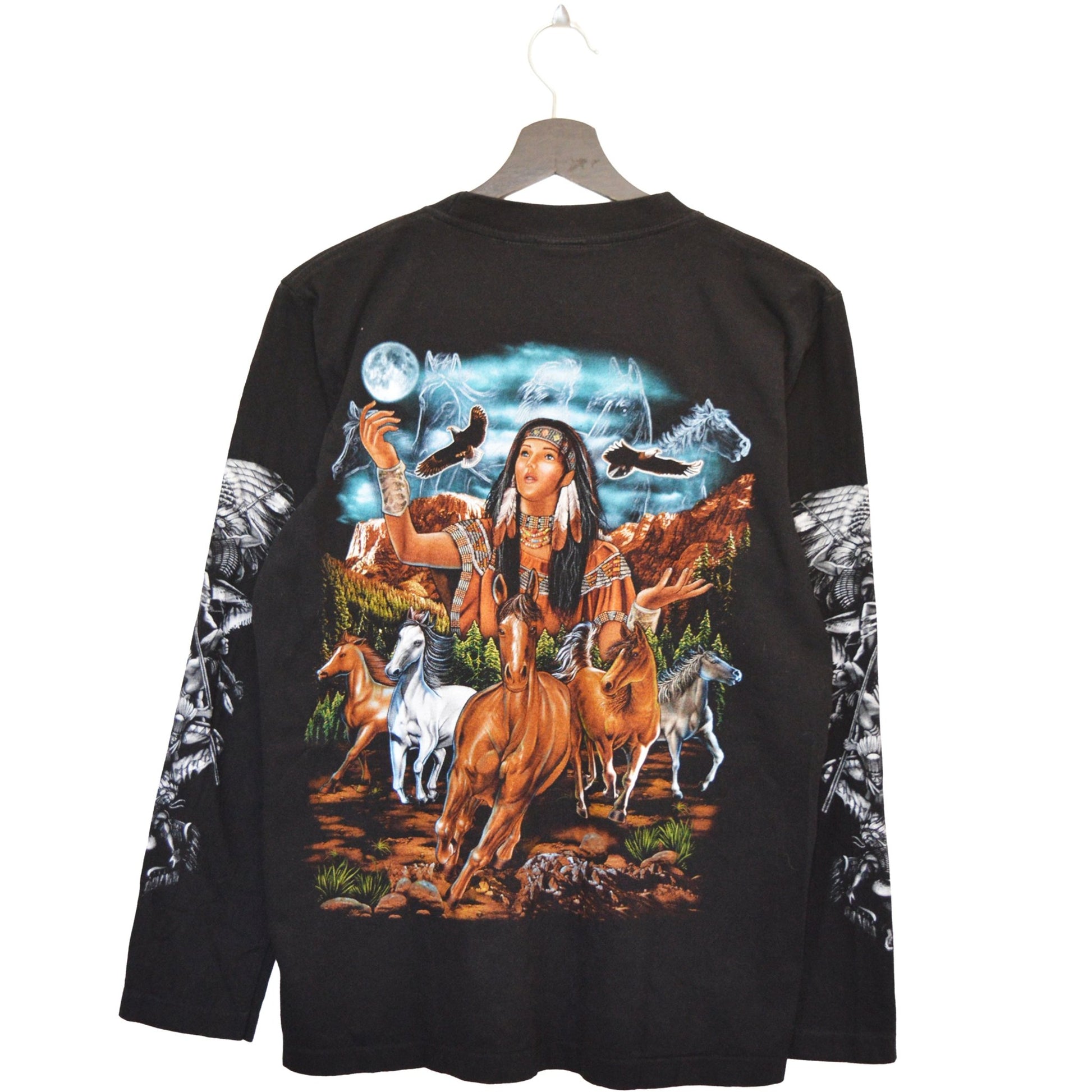 Native American тънка блуза (M)