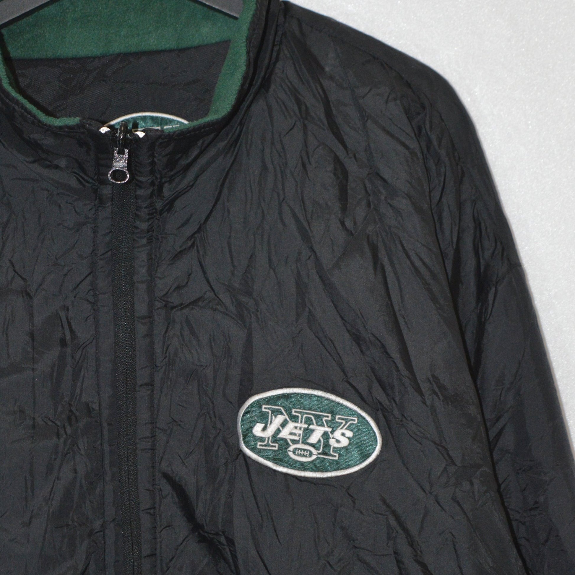 New York Jets двулицево яке / полар (XL)