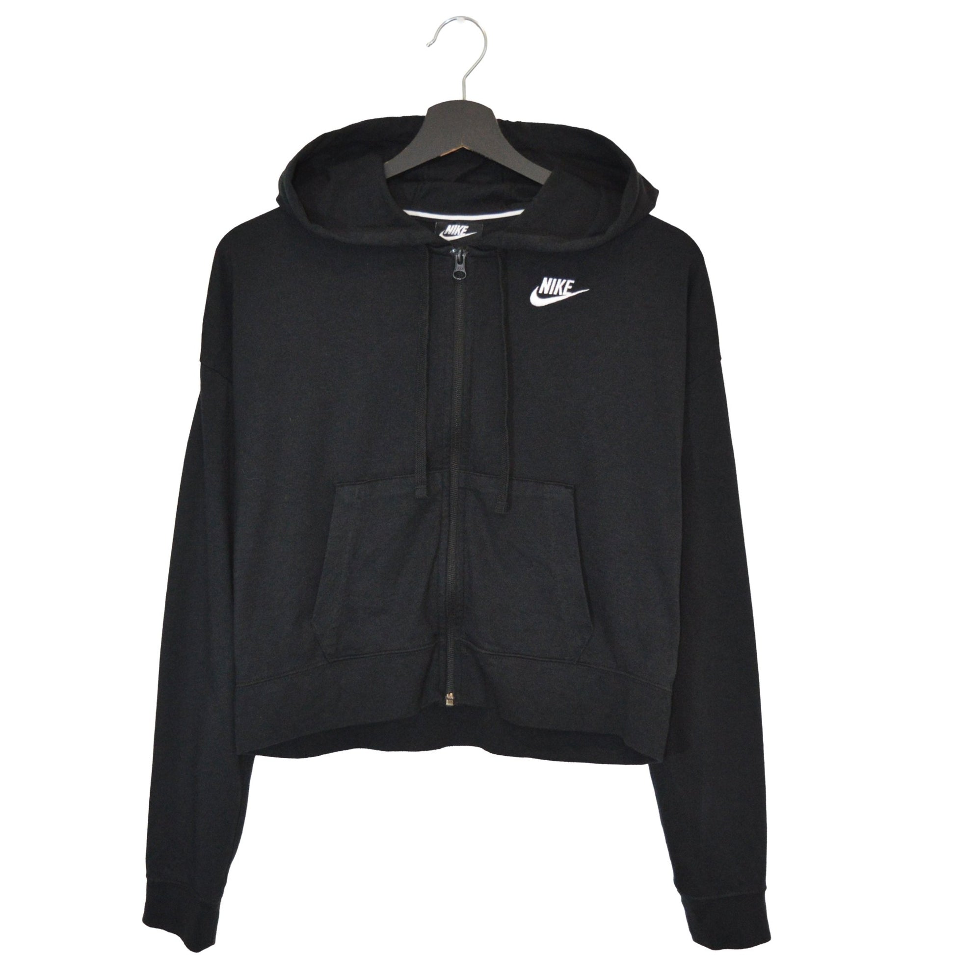 Nike cropped суичър с цип (XS)
