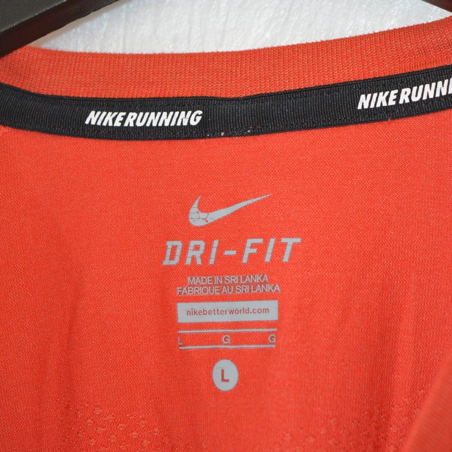 Nike Dri fit тънка спортна блуза (L)