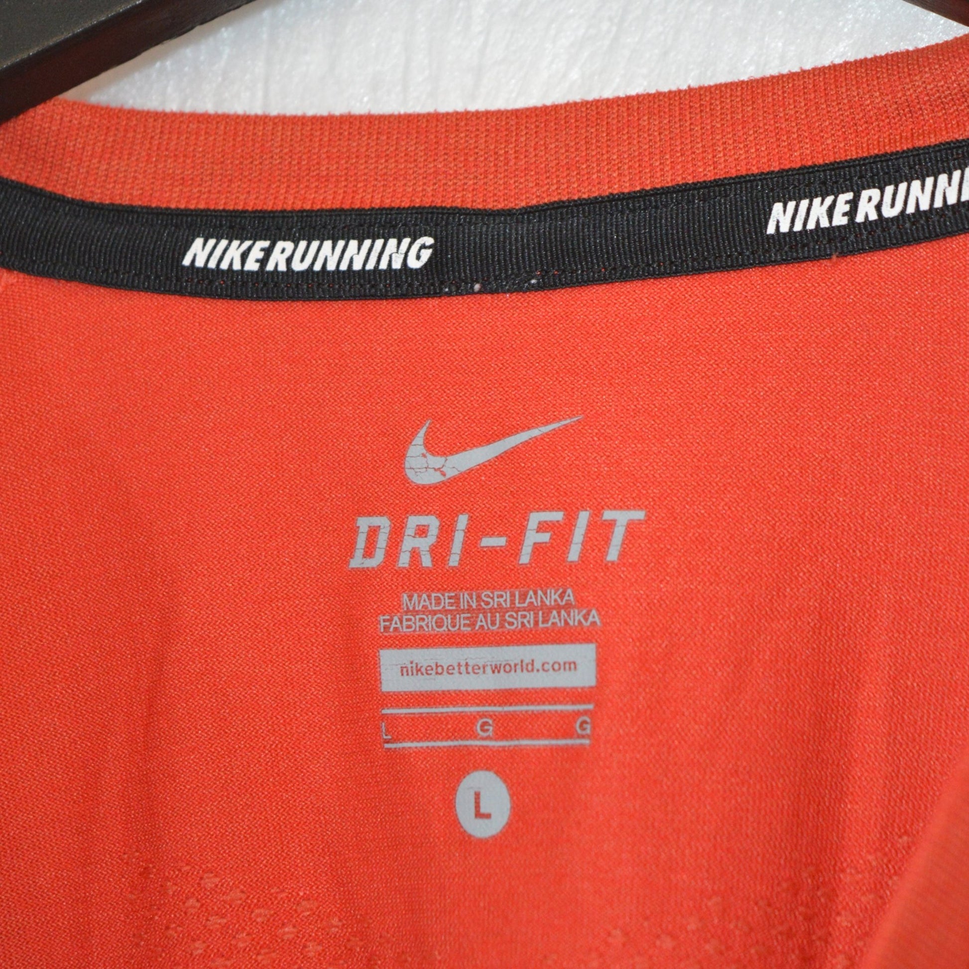 Nike Dri fit тънка спортна блуза (L)