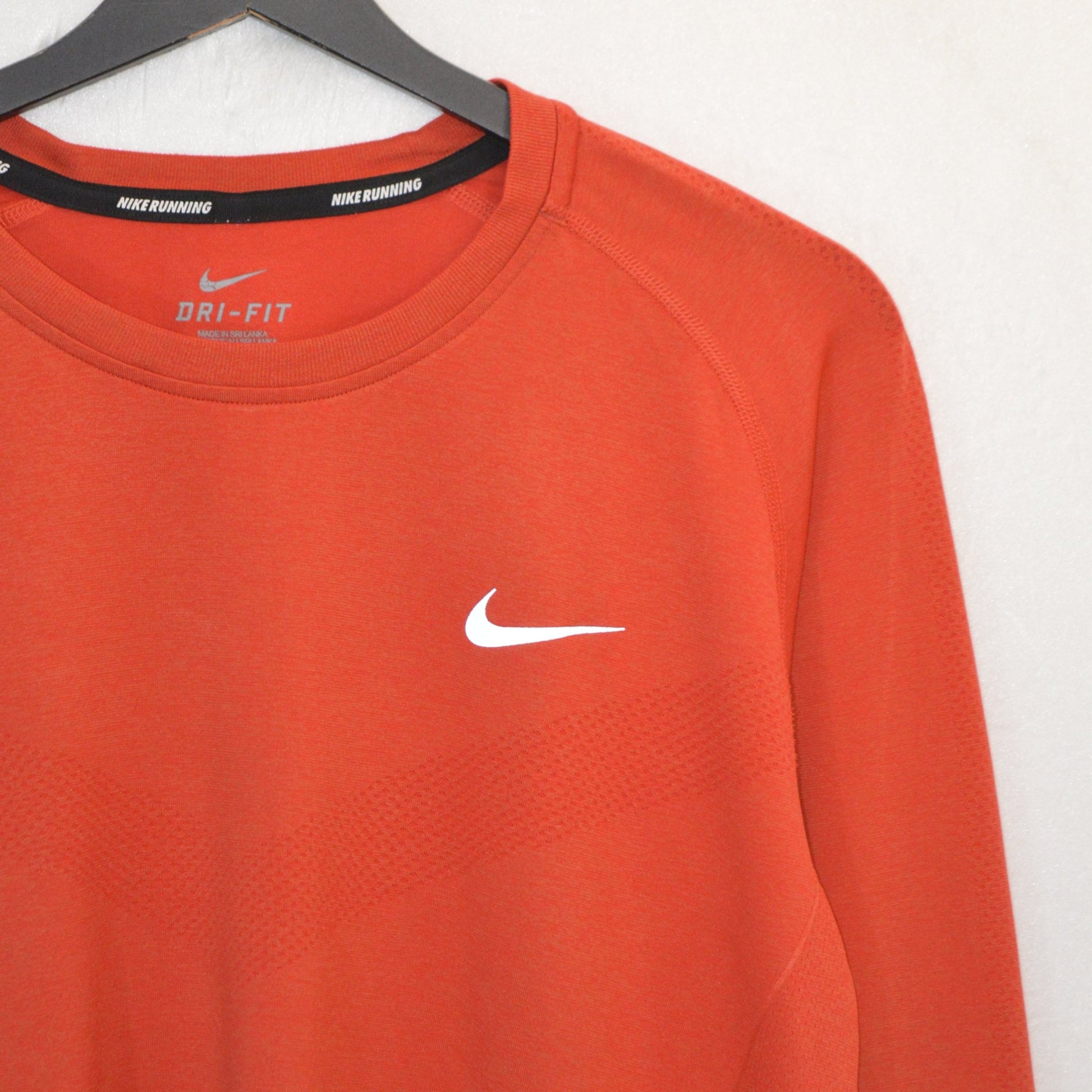 Nike Dri fit тънка спортна блуза (L)