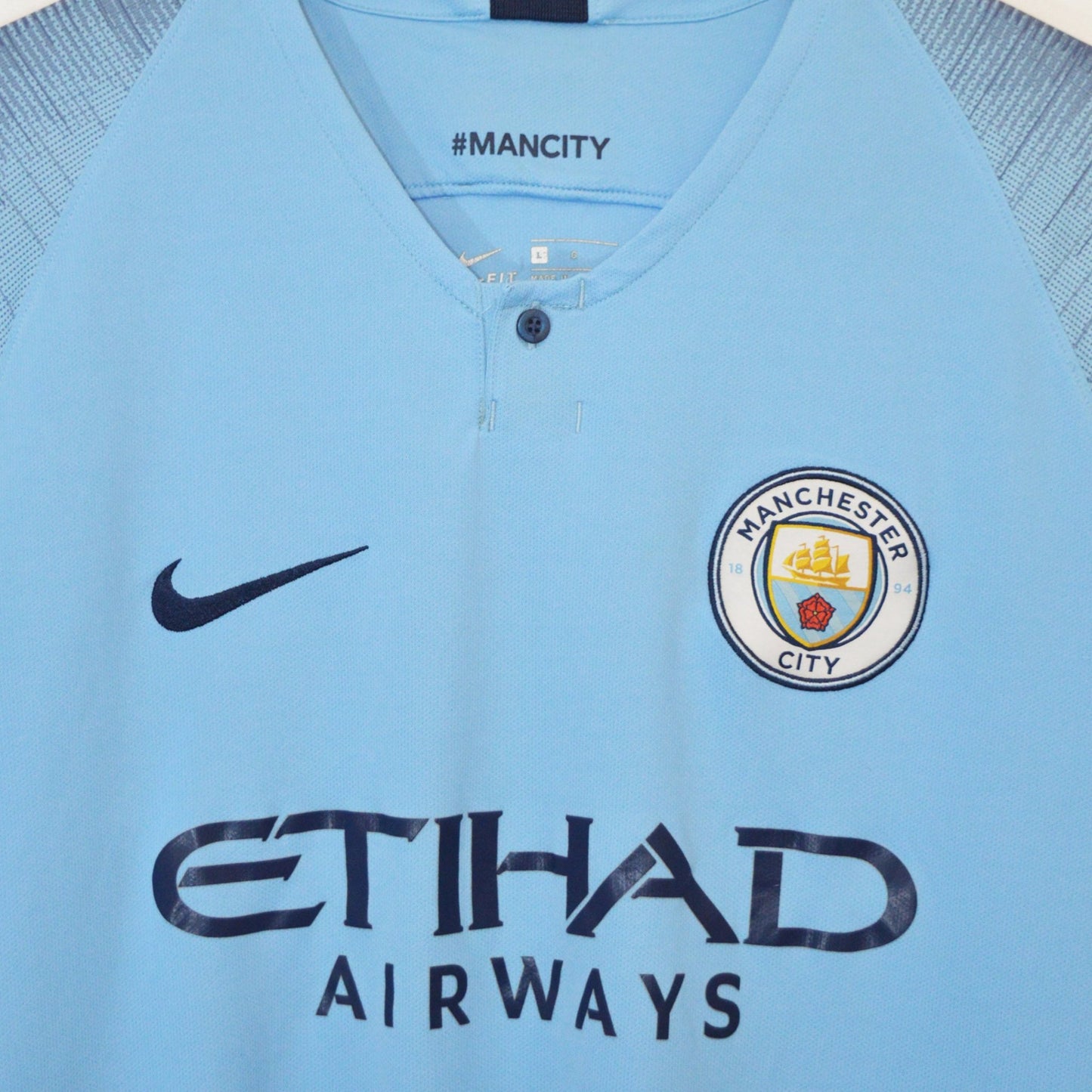 Nike Manchester City футболна тениска (L)