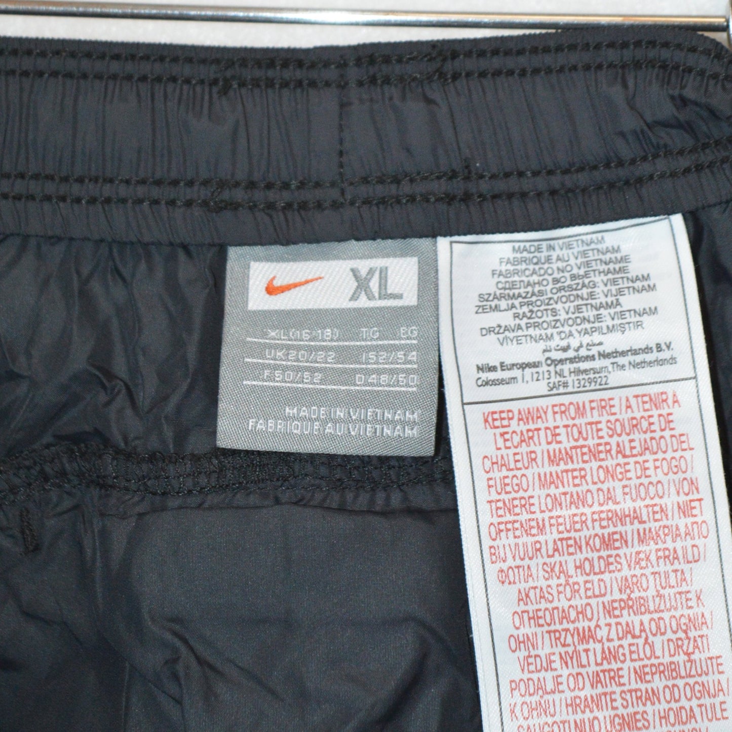 Nike nylon y2k долнище (XL)