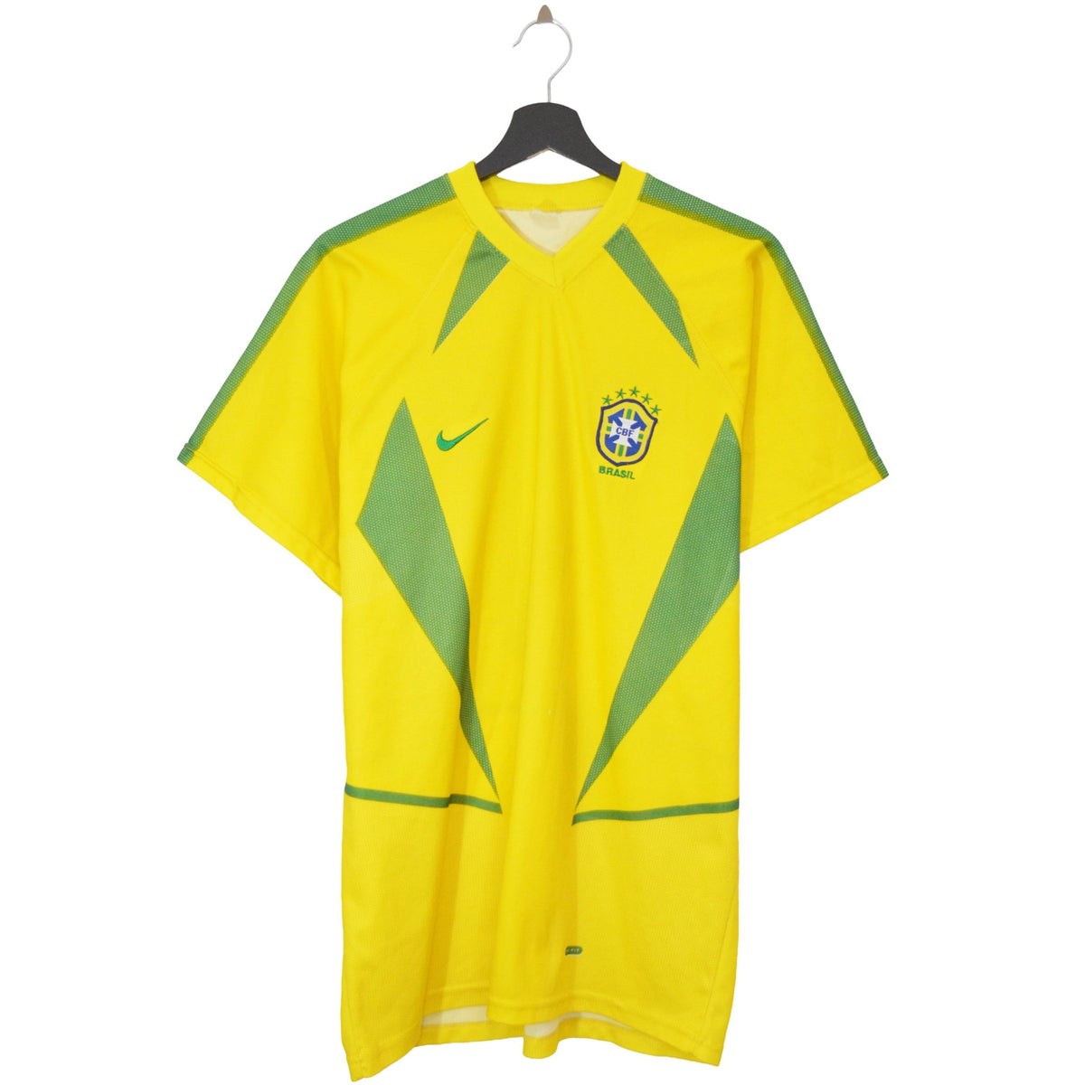 Nike vintage Brasil 2002 Ronaldo replica футболна тениска (XL)