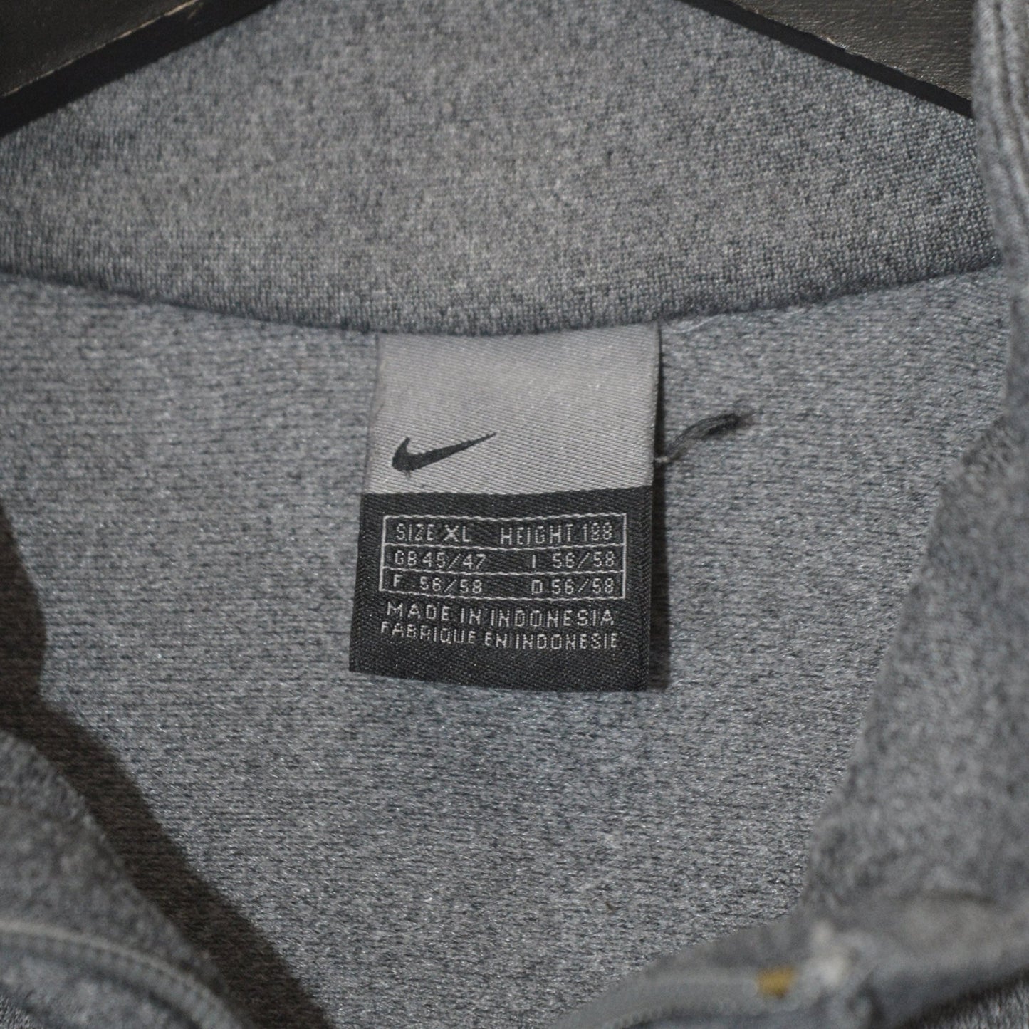 Nike vintage суичър с цип (XL)