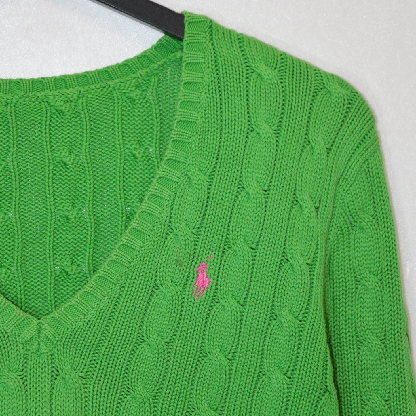 Ralph Lauren cable knit пуловер (L)