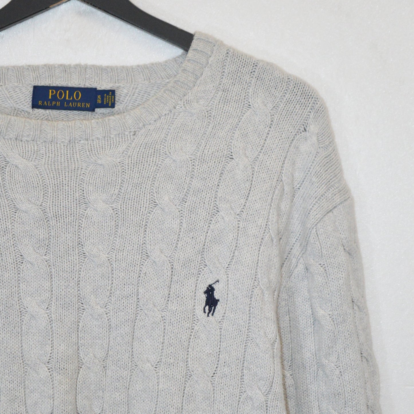 Ralph Lauren cable knit пуловер (XL)