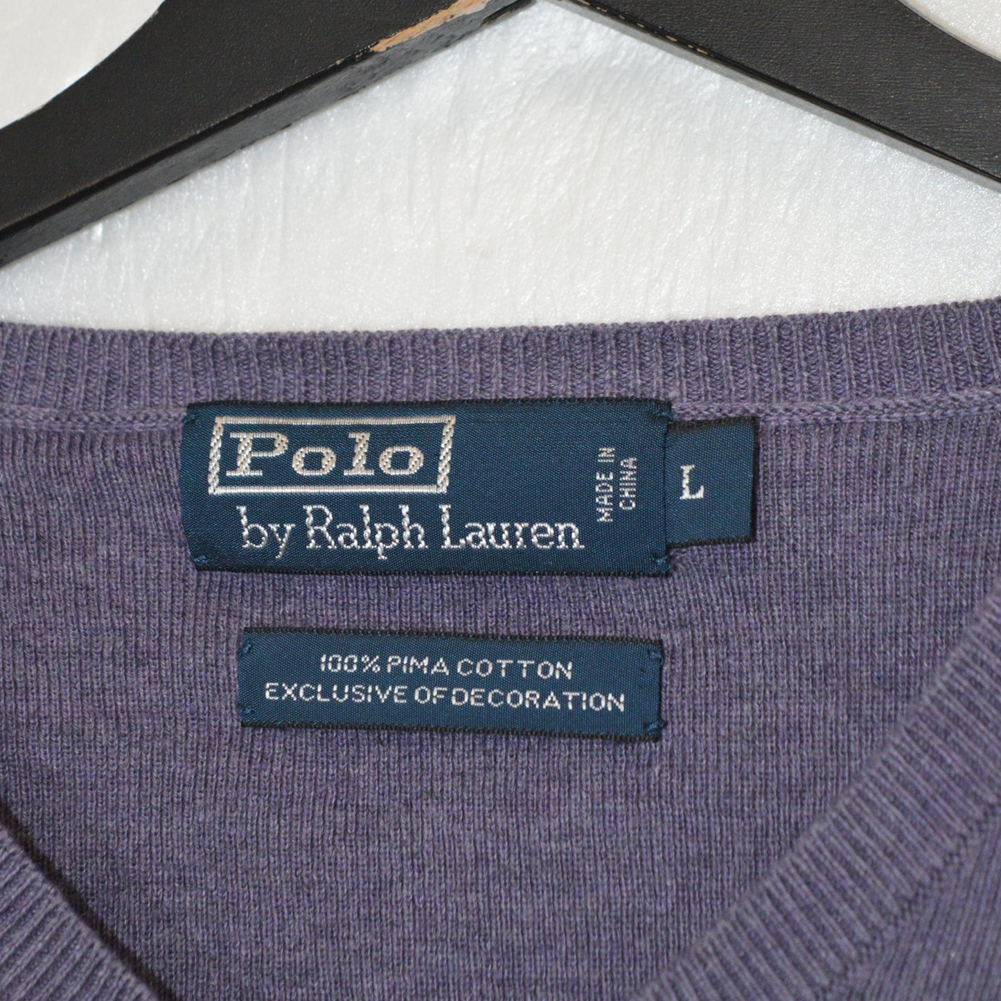 Ralph Lauren Polo vintage пуловер (L)