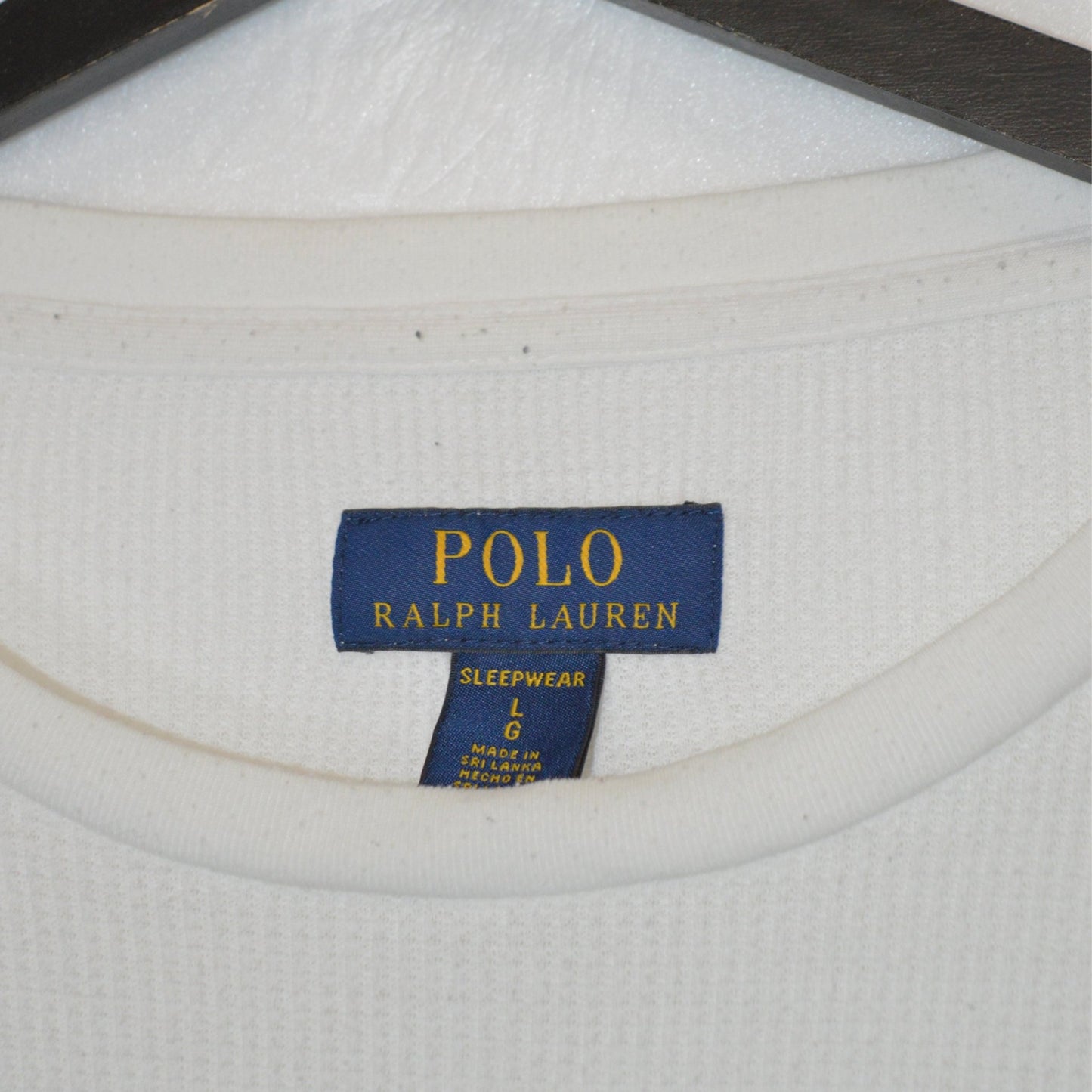 Ralph Lauren Polo waffle knit тънка блуза (L)